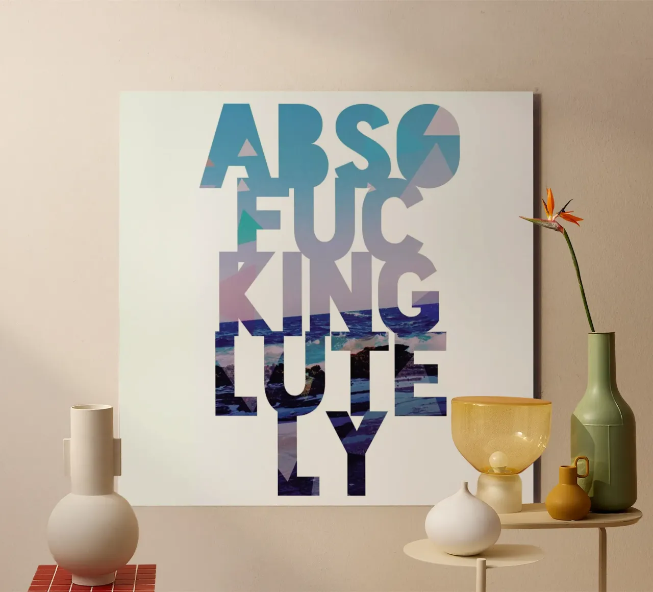 Abso...lutely! II alluminio dibond da Leah Flores