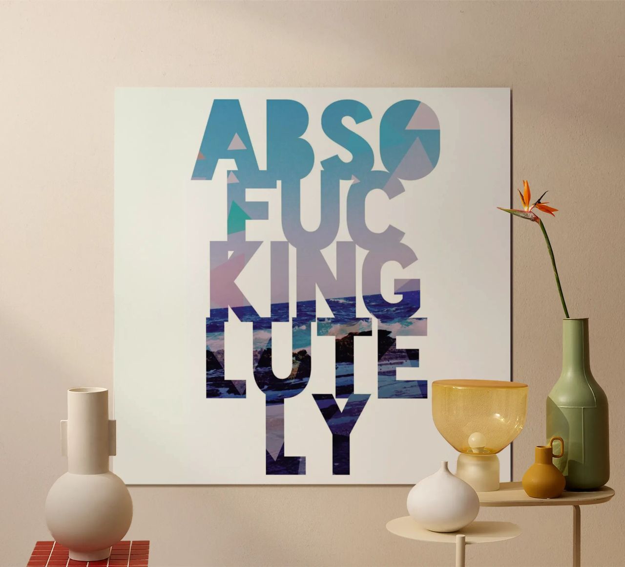 Abso...lutely! II poster de Leah Flores