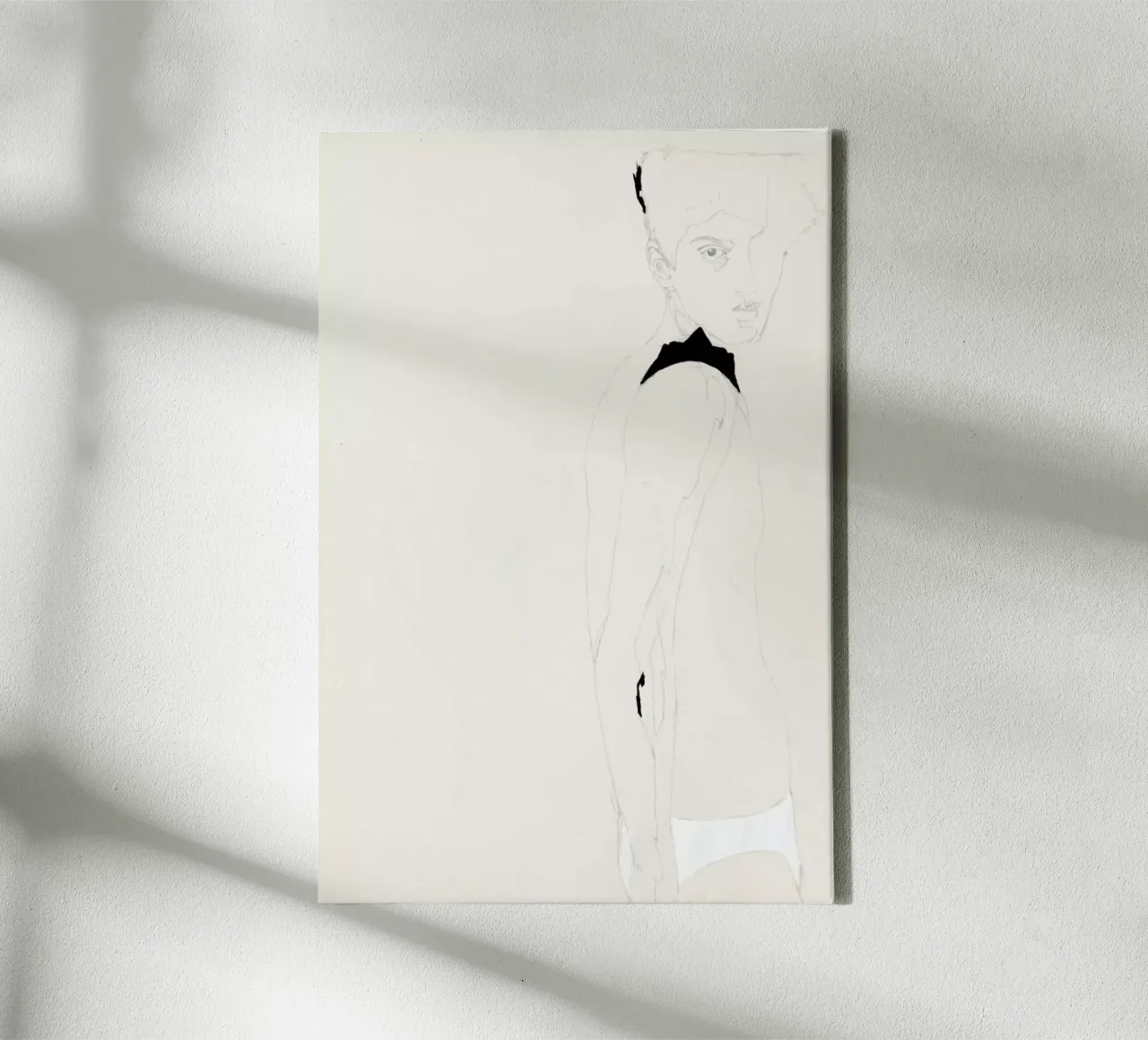 [apˈzɛnt] II tela con Cornice a cassetta da Julia Danckwerth