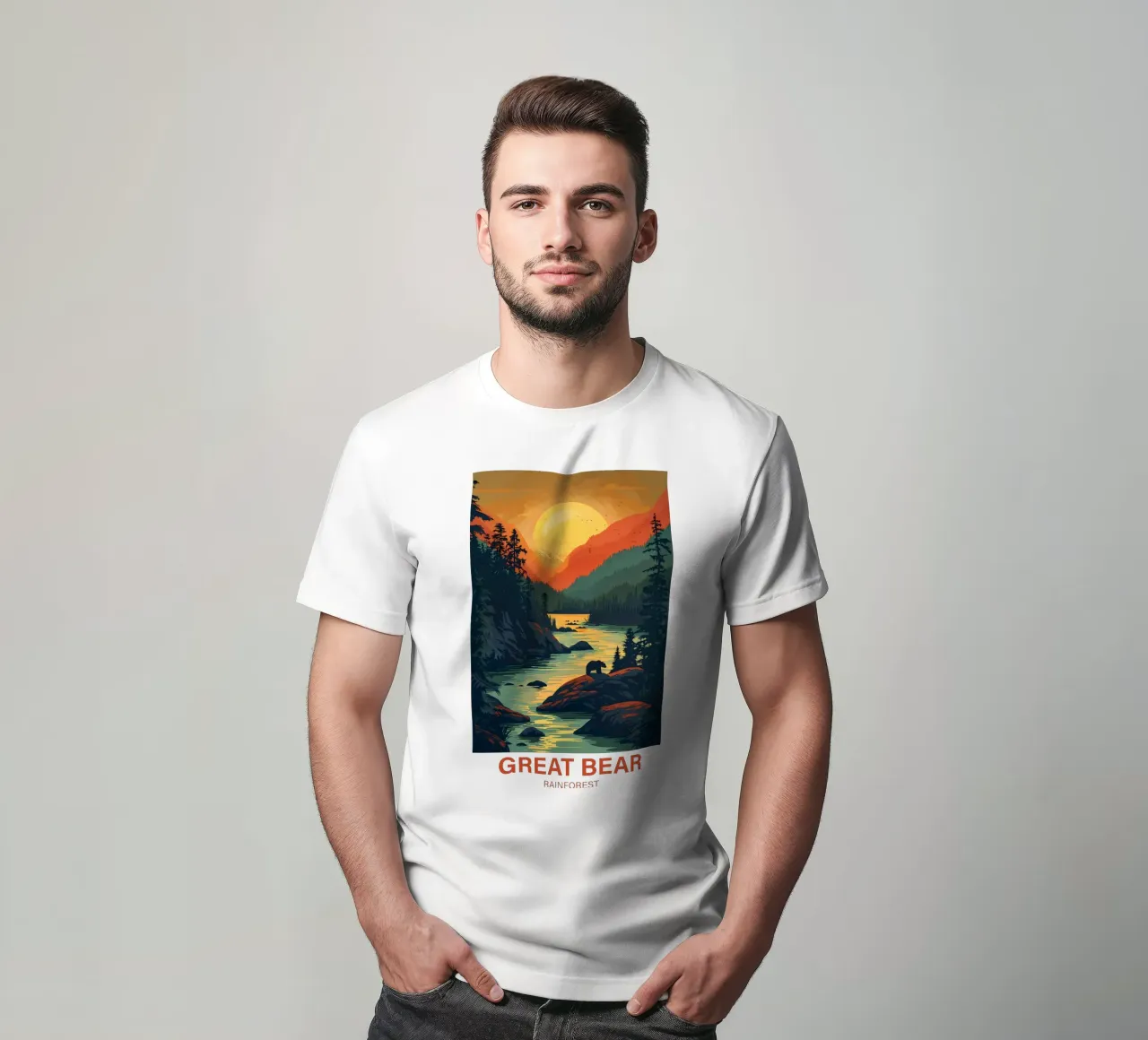 Great Bear Rainforest t-shirt by Wanderlust Vibes