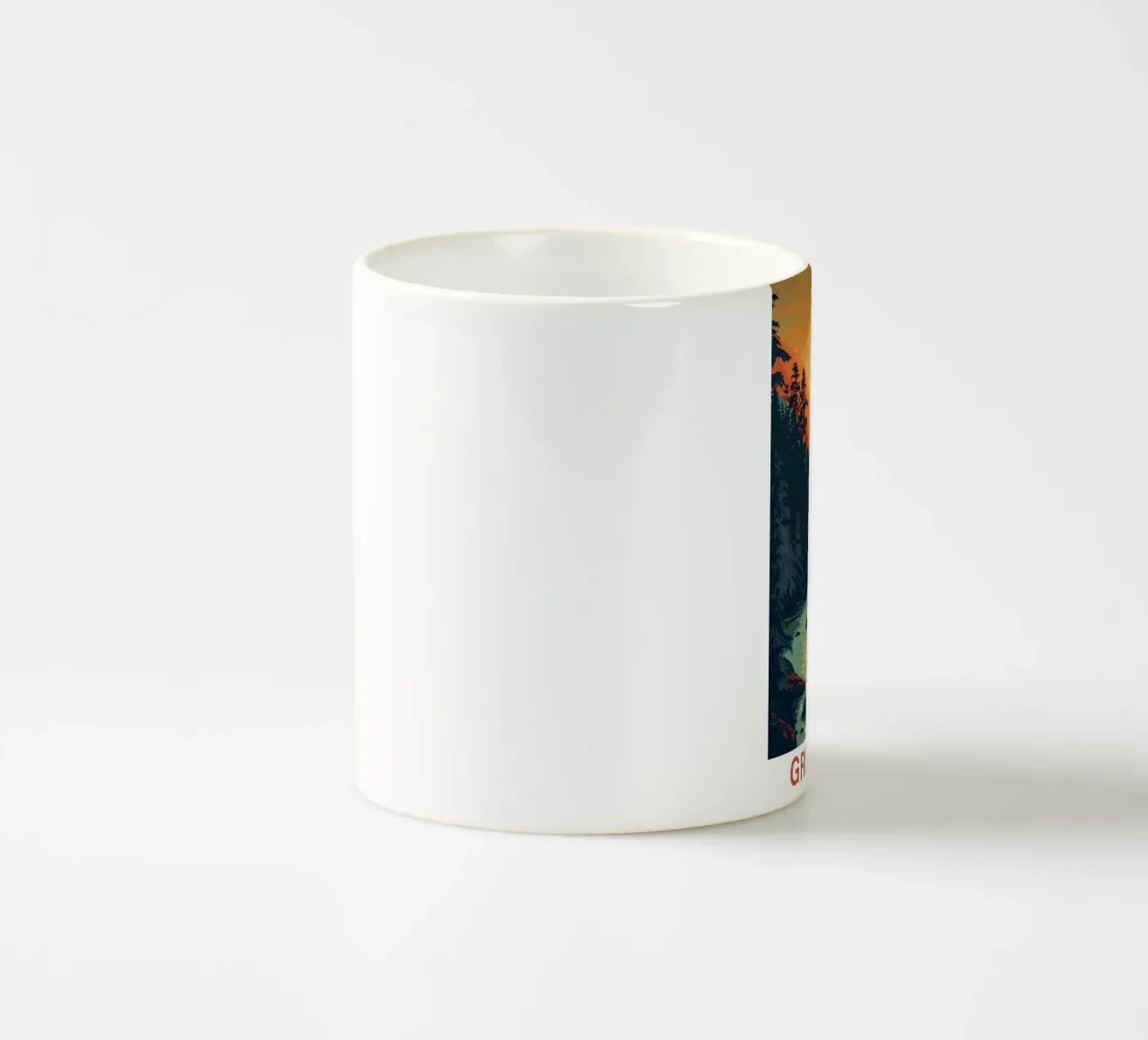 Foresta pluviale del Grande Orso tazza in ceramica da Wanderlust Vibes