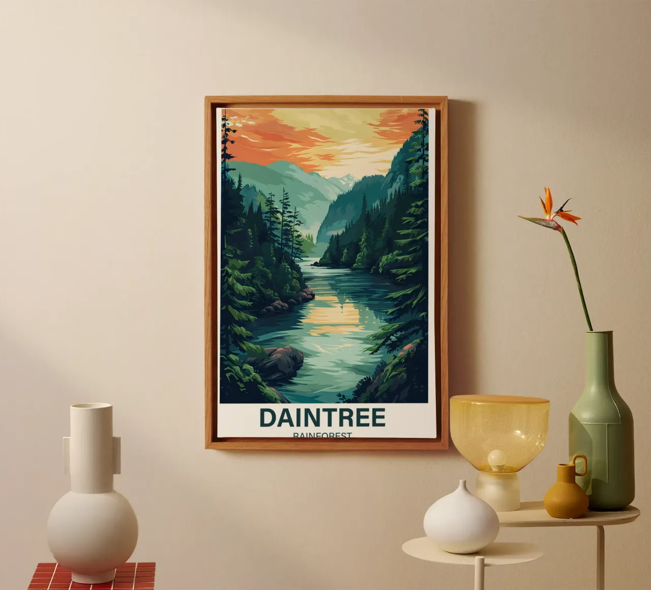 Foresta pluviale di Daintree tela da Wanderlust Vibes