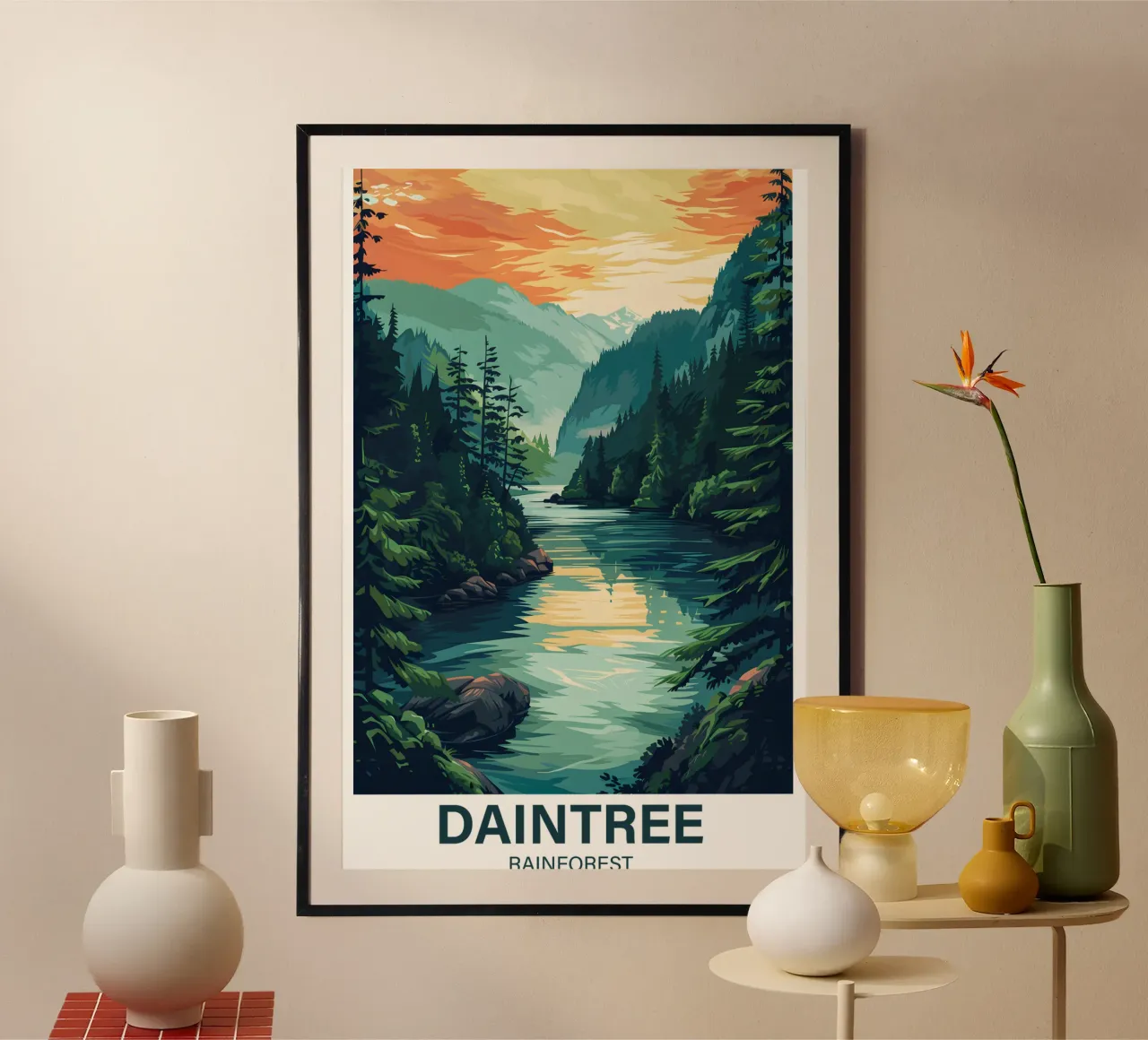 Foresta pluviale di Daintree carta hahnemühle da Wanderlust Vibes