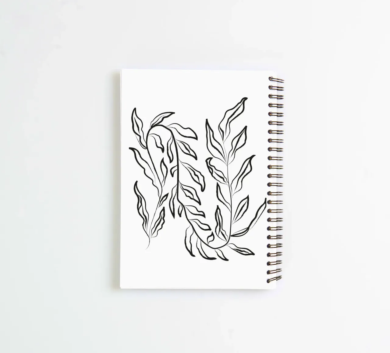 Harmonic Lines No 86 spiral notebook by treechild