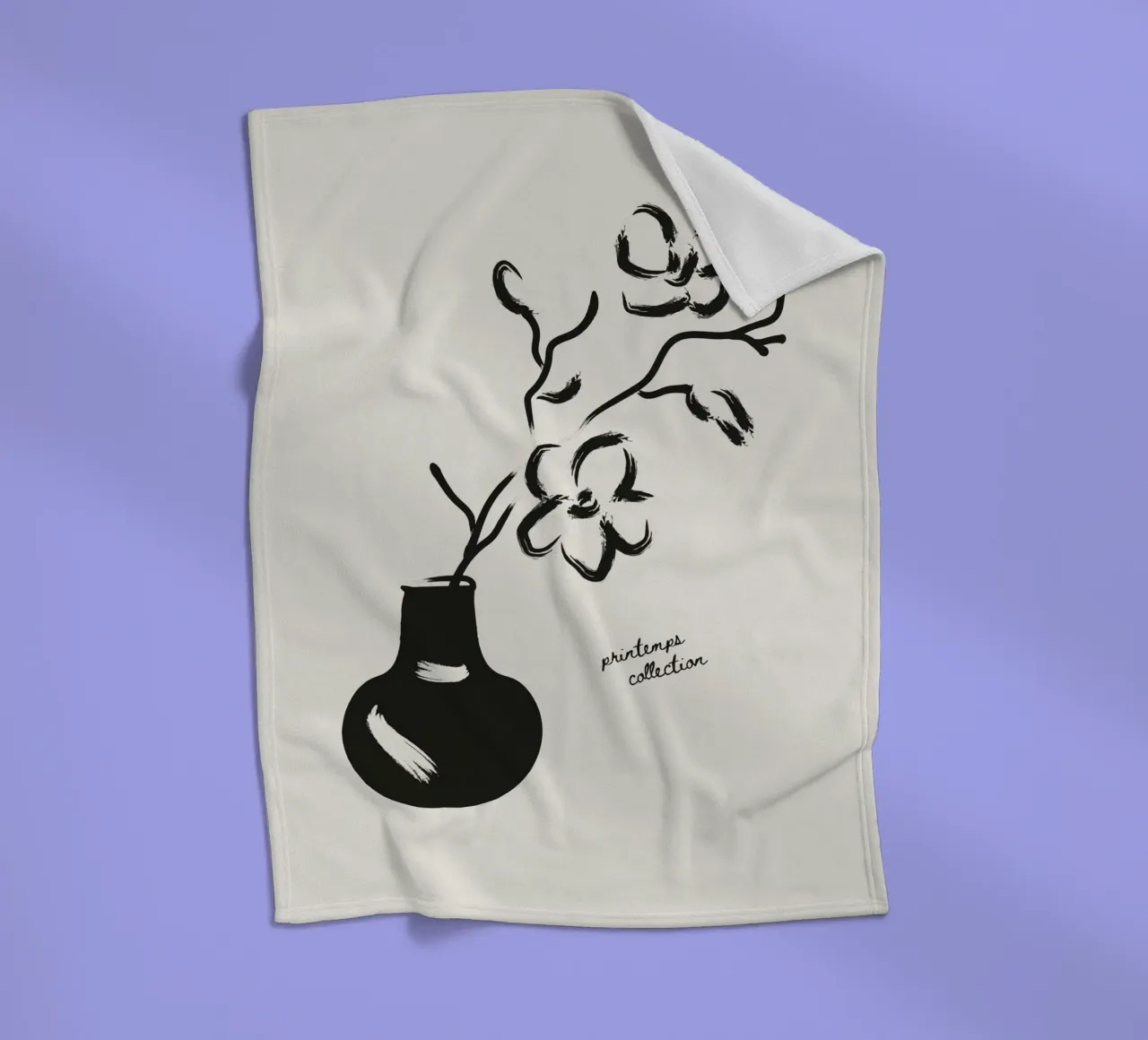 Harmonic Lines No 94 coperta in pile da treechild