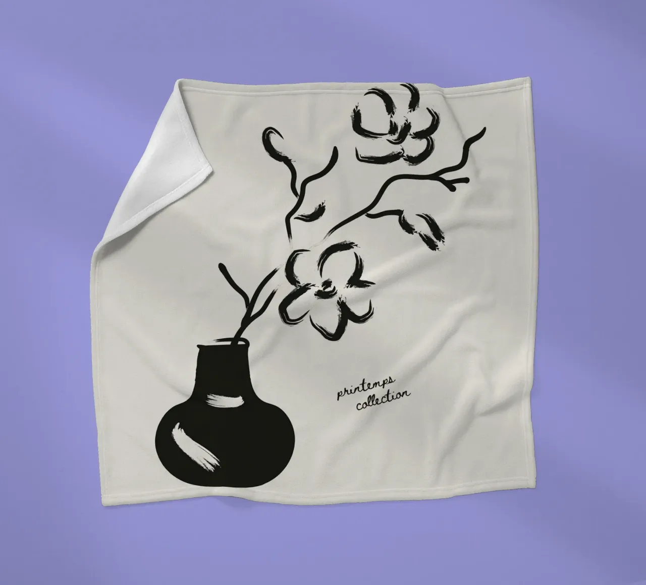 Harmonic Lines No 94 coperta in pile da treechild