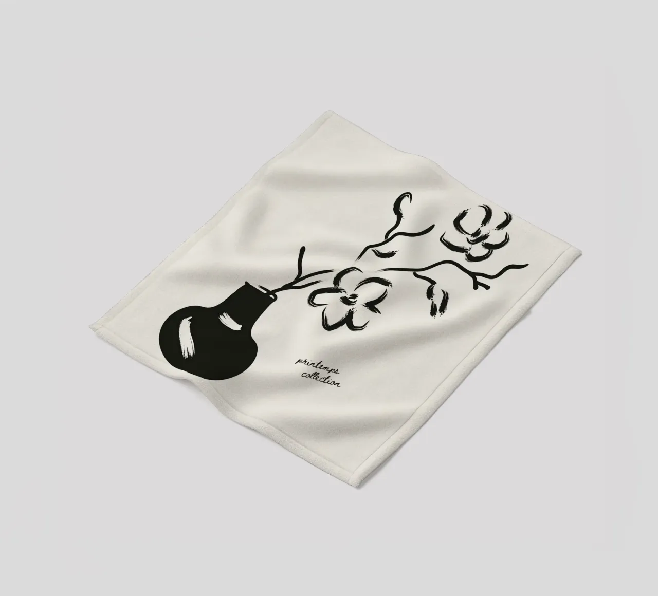 Harmonic Lines No 94 coperta in pile da treechild