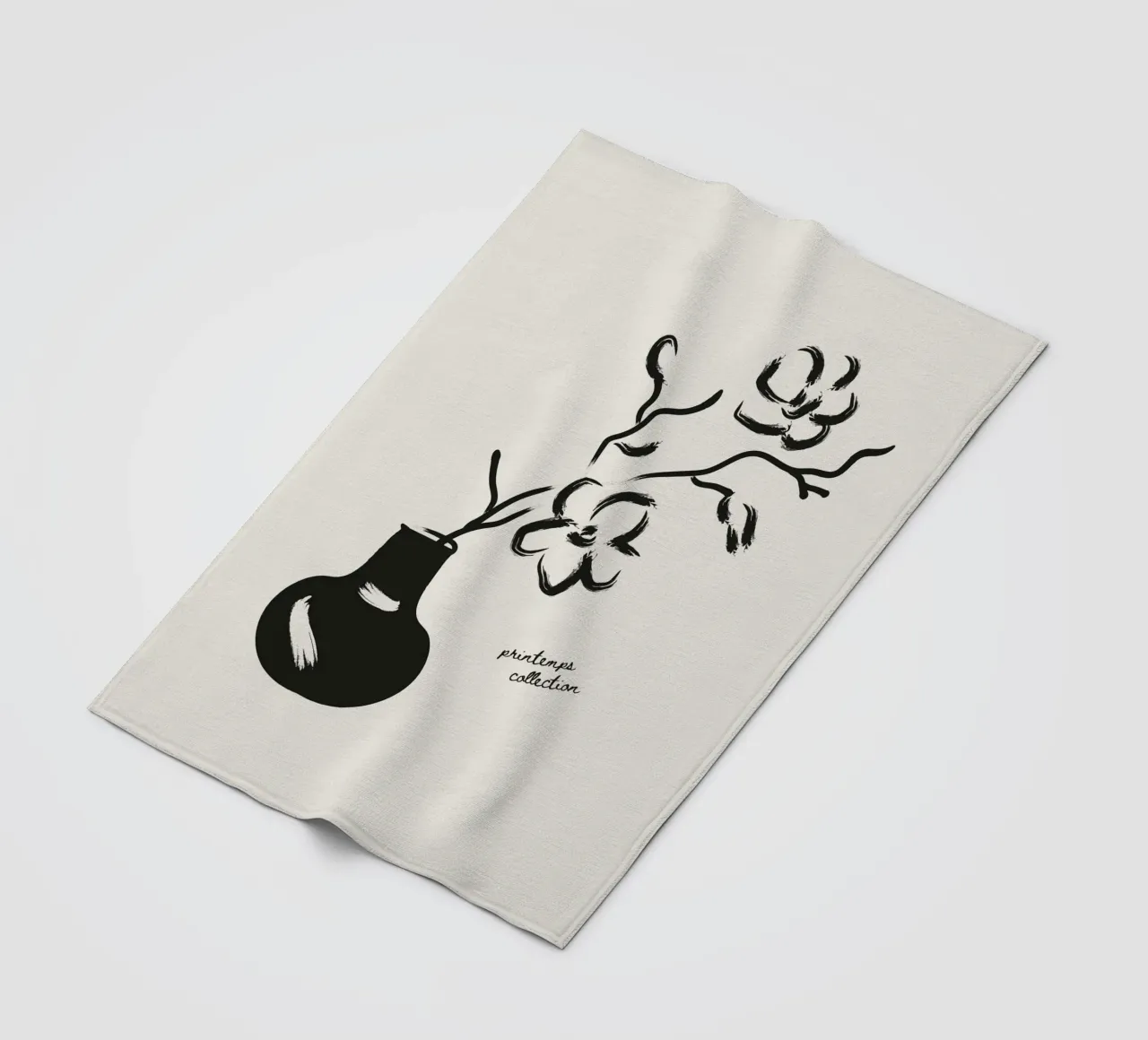 Harmonic Lines No 94 coperta in pile da treechild