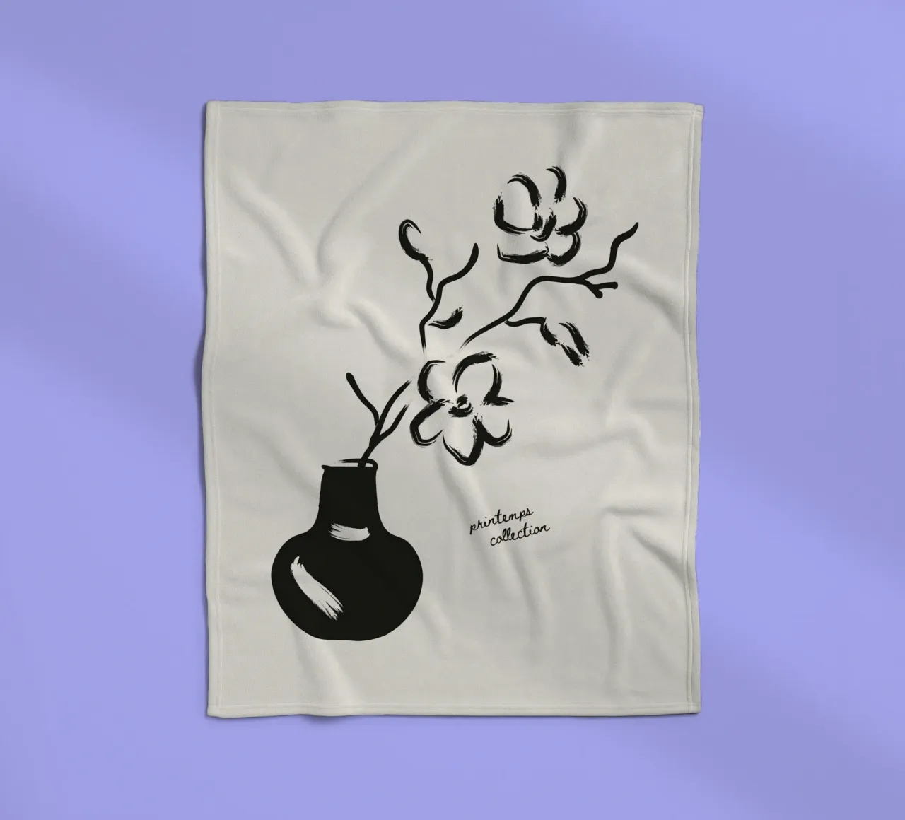 Harmonic Lines No 94 coperta in pile da treechild