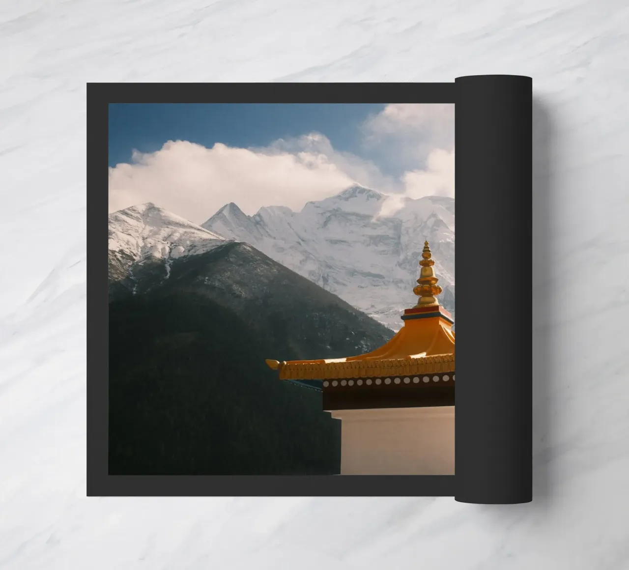 Sacred Himalayan Peaks zerbino da FujiPrints