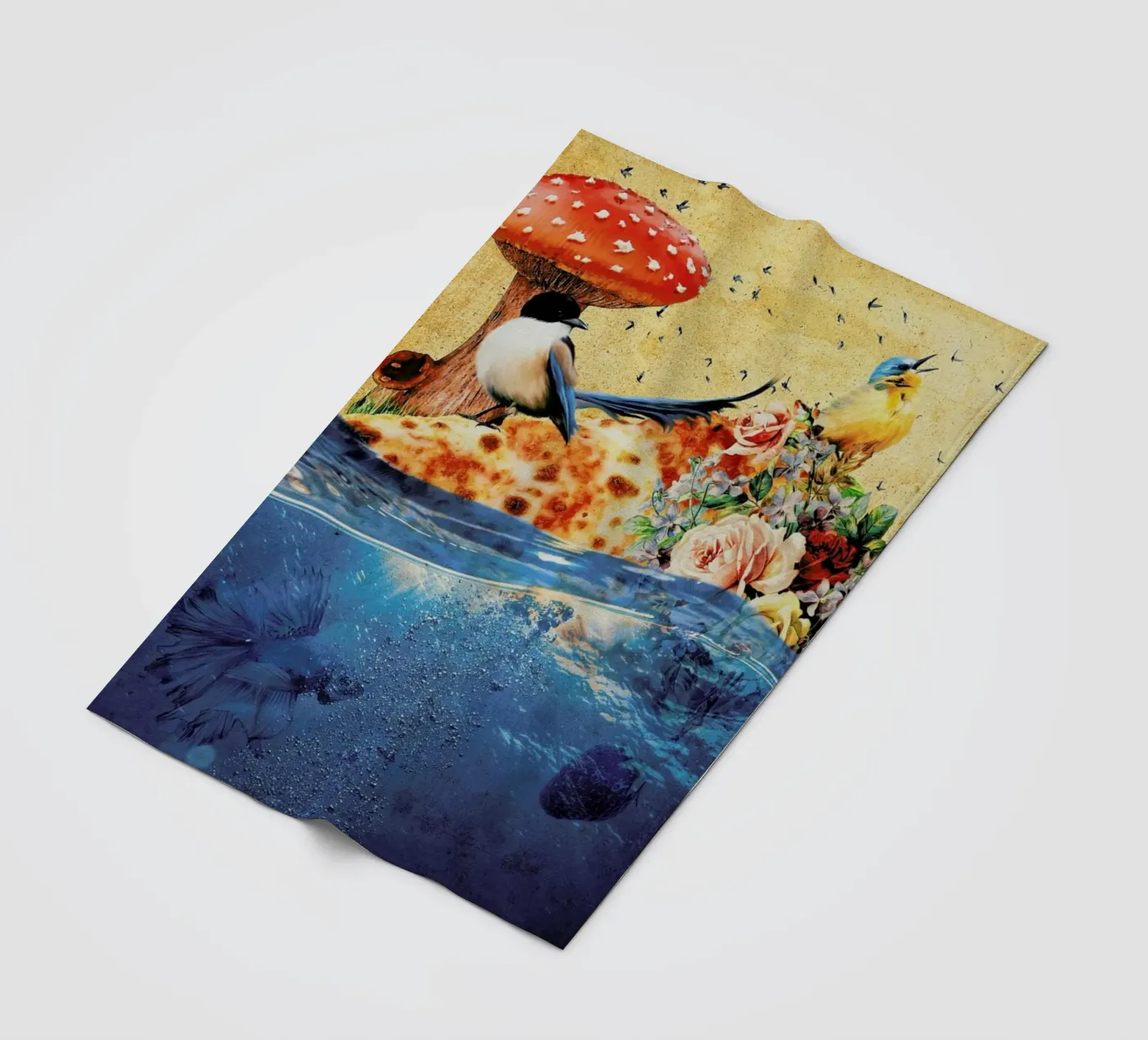 The Trip Fleecedecke von Design by Soph