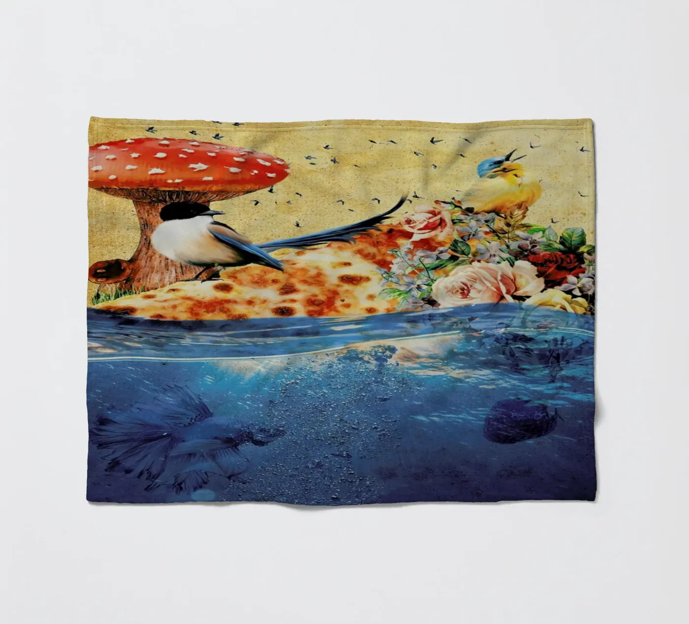 The Trip Fleecedecke von Design by Soph