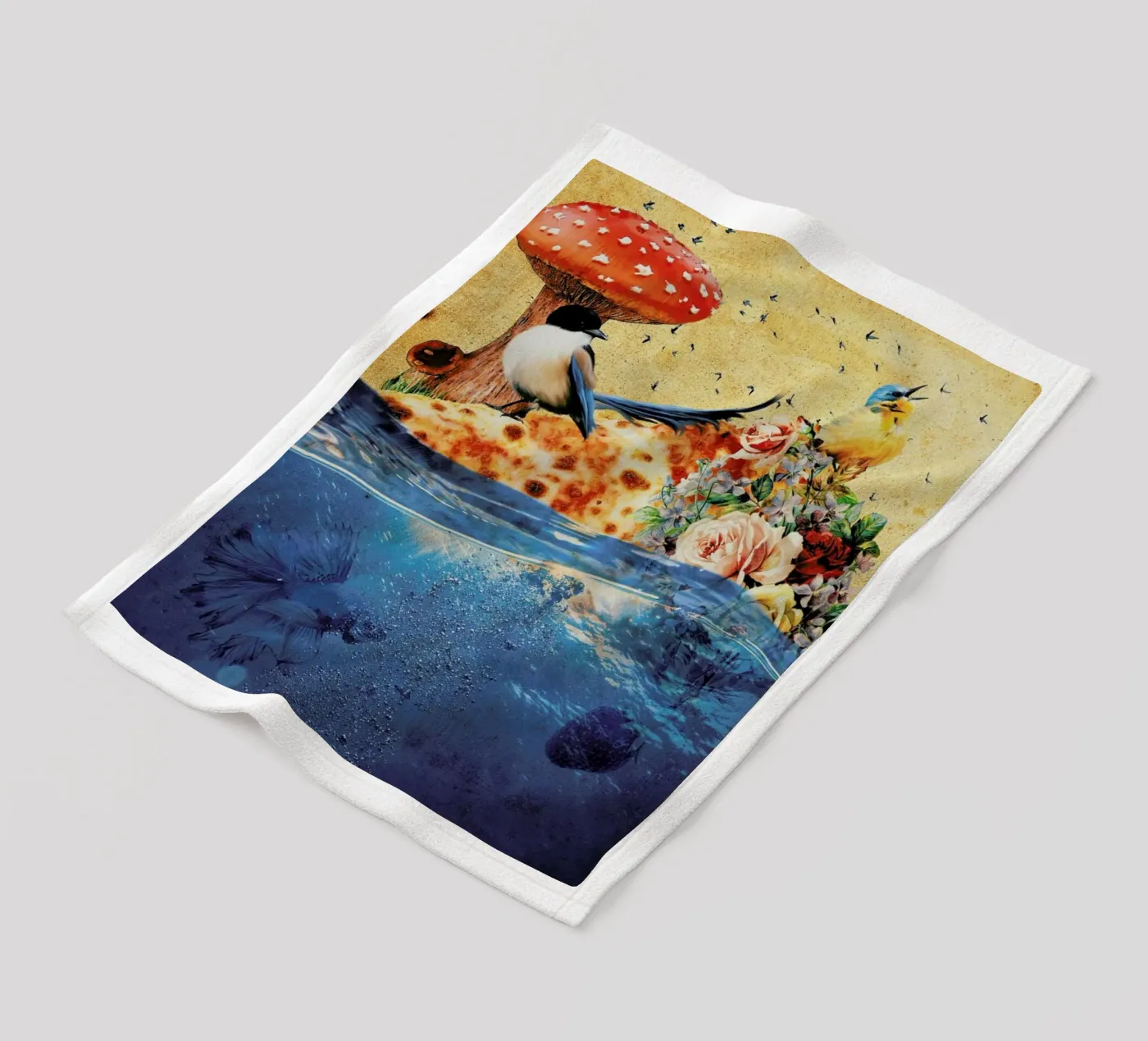 The Trip Fleecedecke von Design by Soph