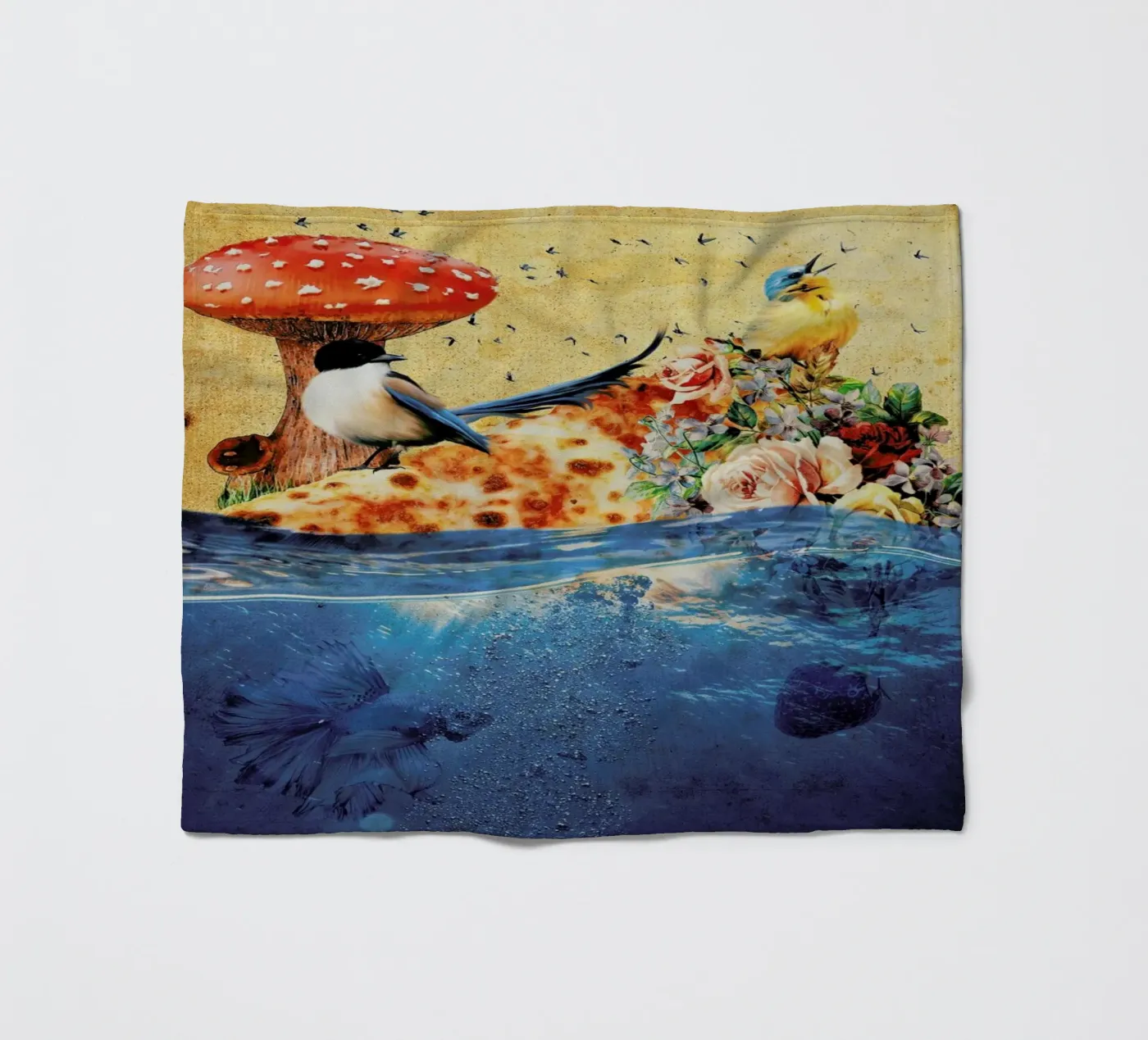 The Trip Fleecedecke von Design by Soph