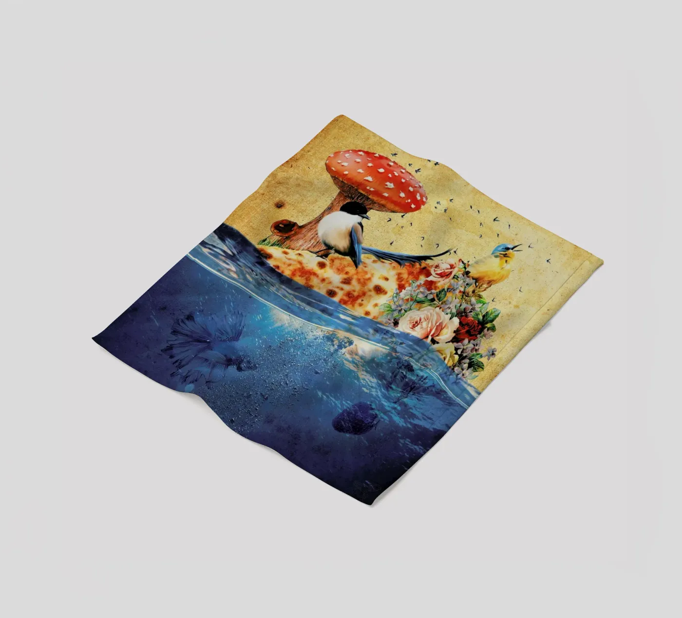 The Trip Fleecedecke von Design by Soph