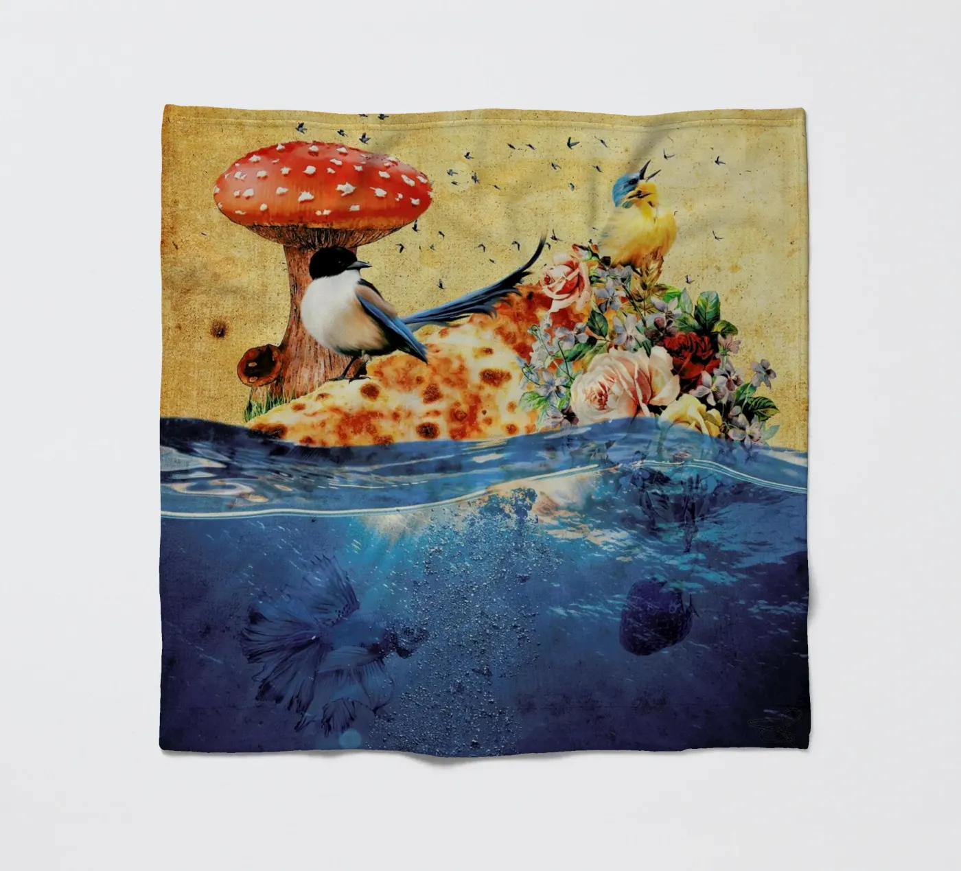 The Trip Fleecedecke von Design by Soph