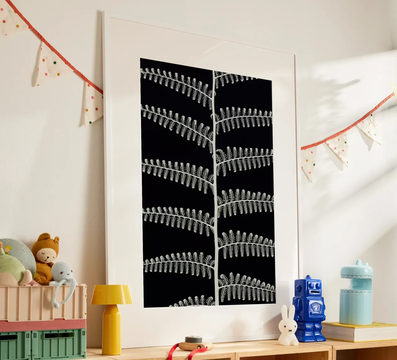 Fern poster con telaio in plastica da Shot By Clint