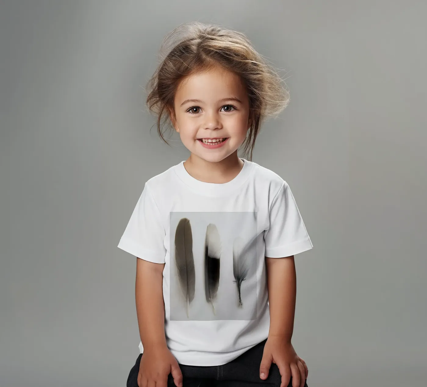Piume t-shirt bambini da Teresa André