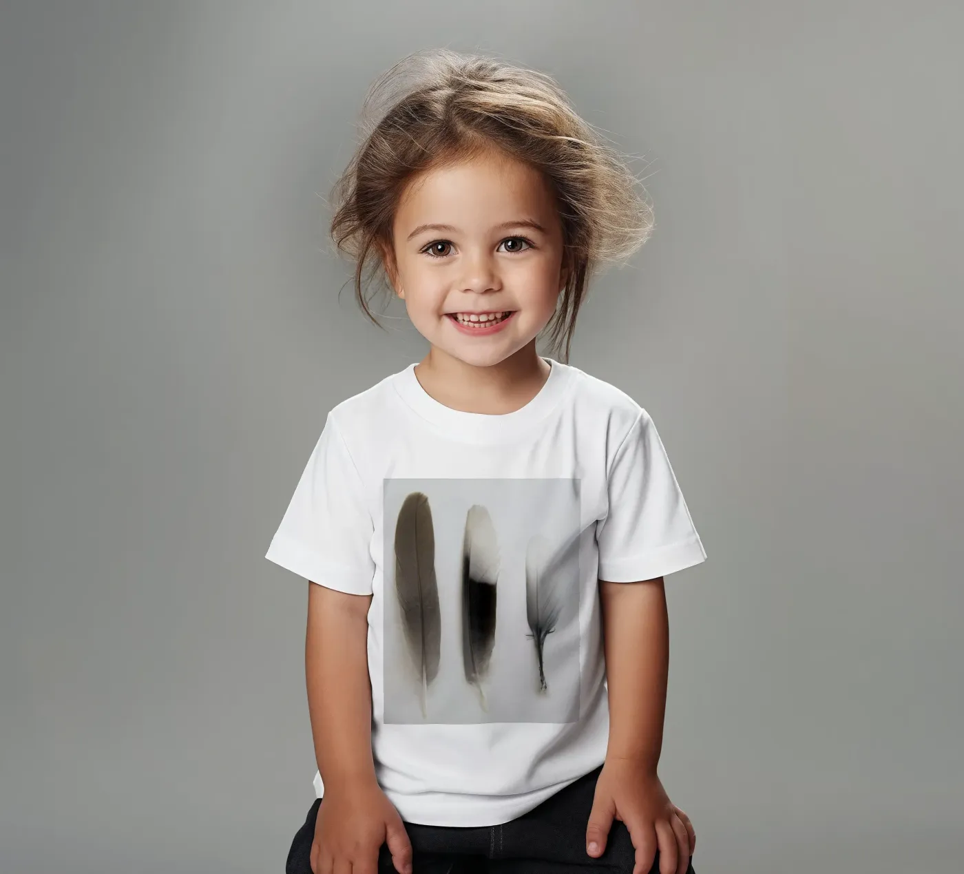 Piume t-shirt bambini da Teresa André