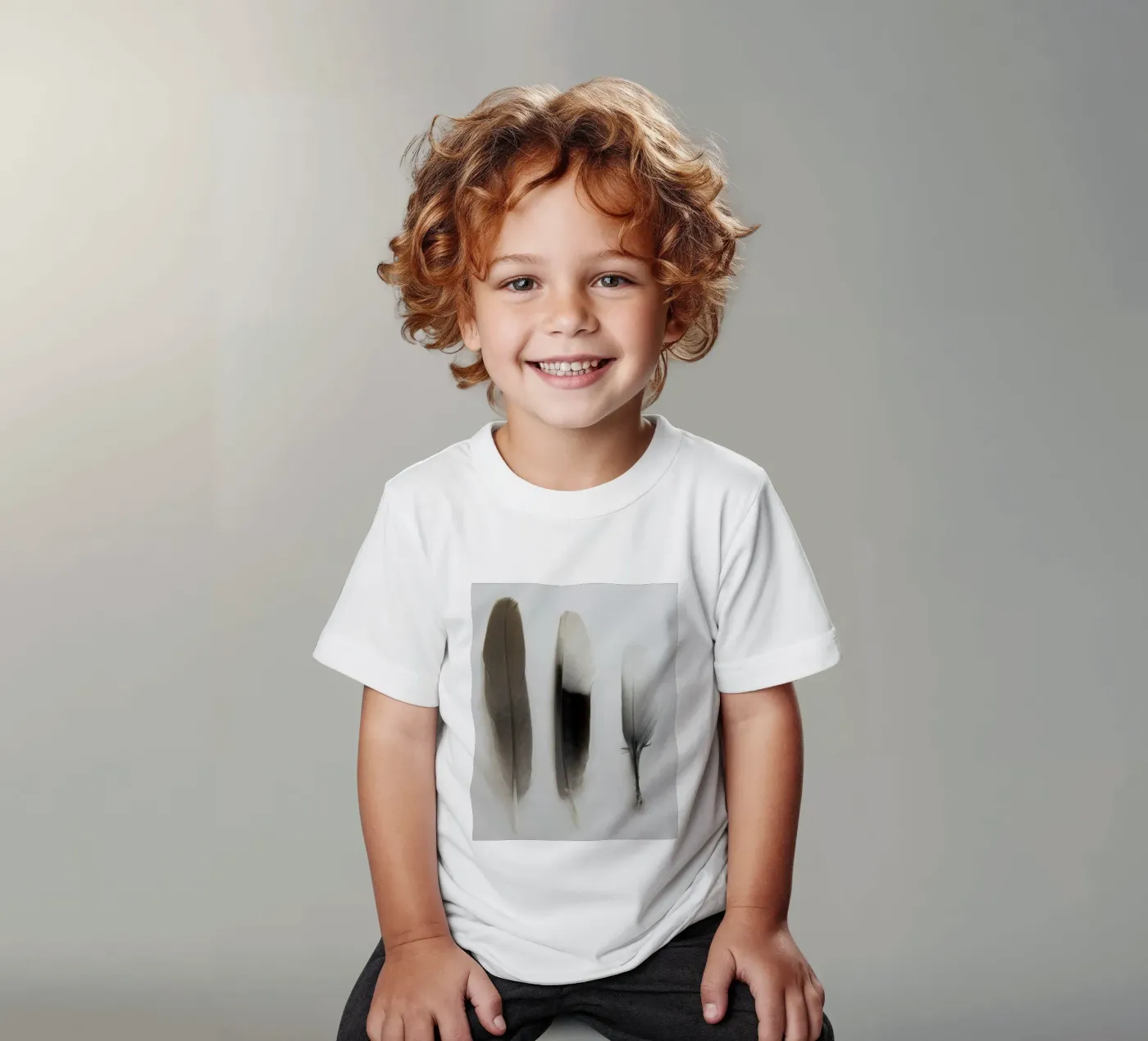 Piume t-shirt bambini da Teresa André