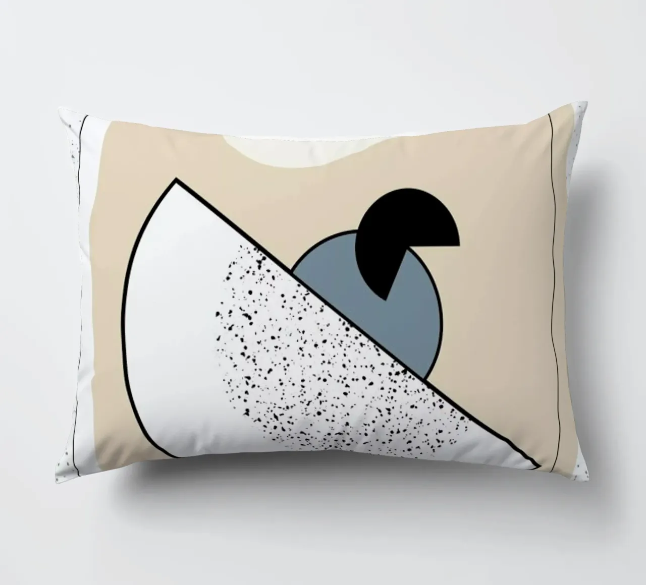 Geometric Shape 2 cuscino da Linda Gobeta