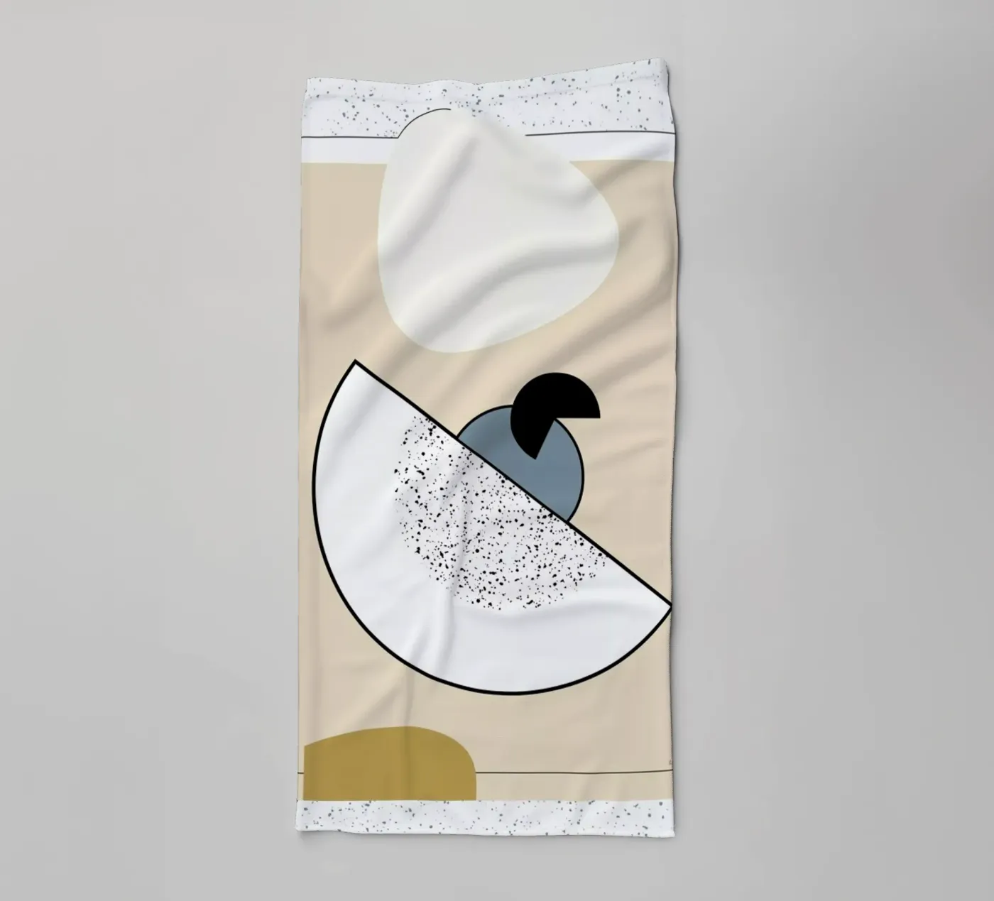 Geometric Shape 2 towel by Linda Gobeta