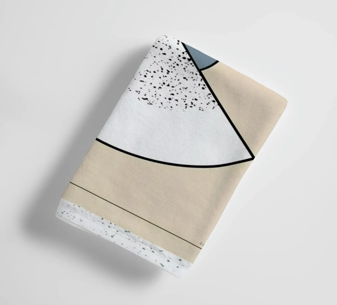 Geometric Shape 2 towel by Linda Gobeta