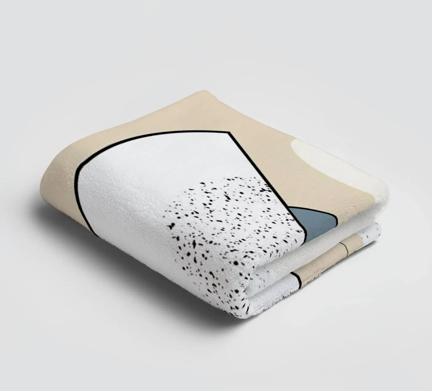 Geometric Shape 2 towel by Linda Gobeta