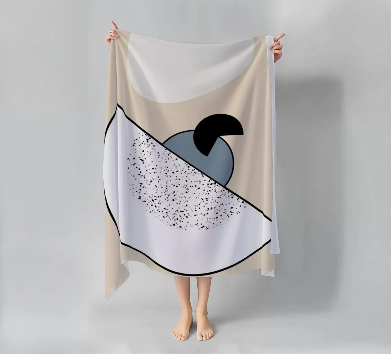 Geometric Shape 2 telo mare da Linda Gobeta