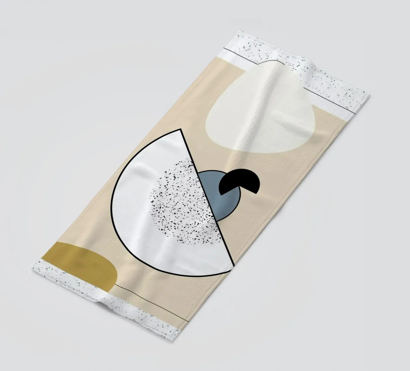 Geometric Shape 2 Strandtuch von Linda Gobeta