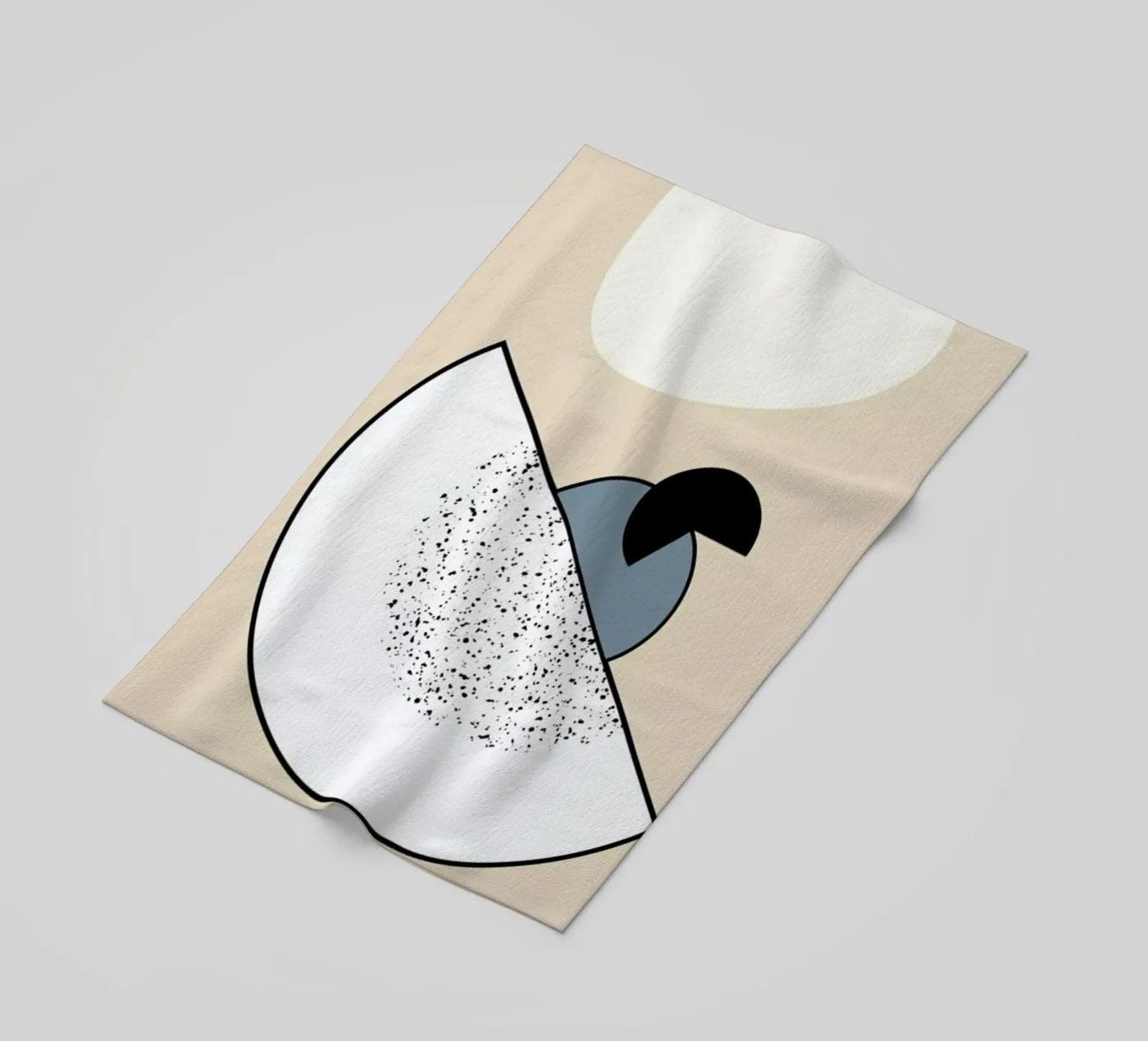 Geometric Shape 2 Strandtuch von Linda Gobeta