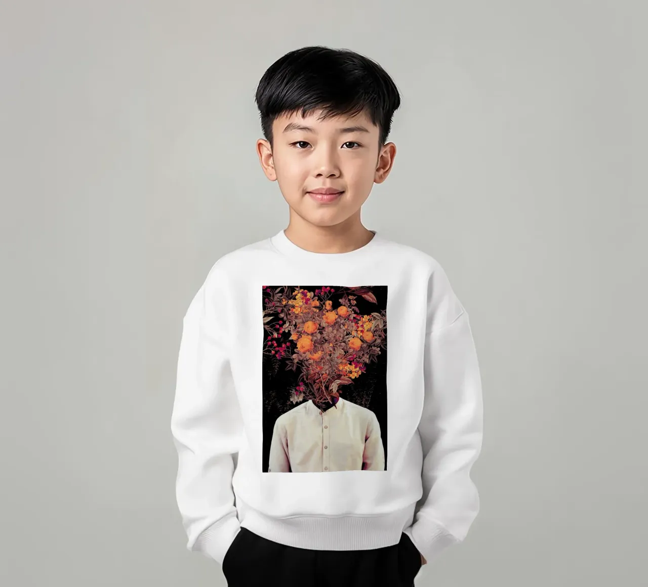 Bloom felpa bambino da Frank Moth
