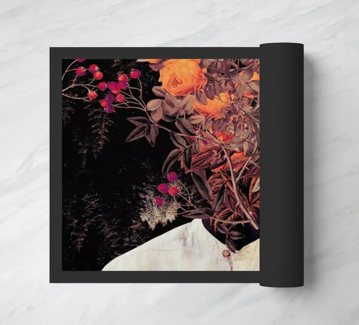 Bloom deurmat van Frank Moth