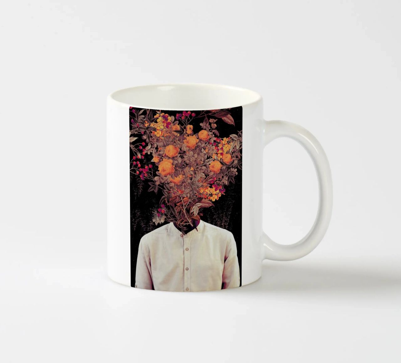 Bloom tazza in ceramica da Frank Moth