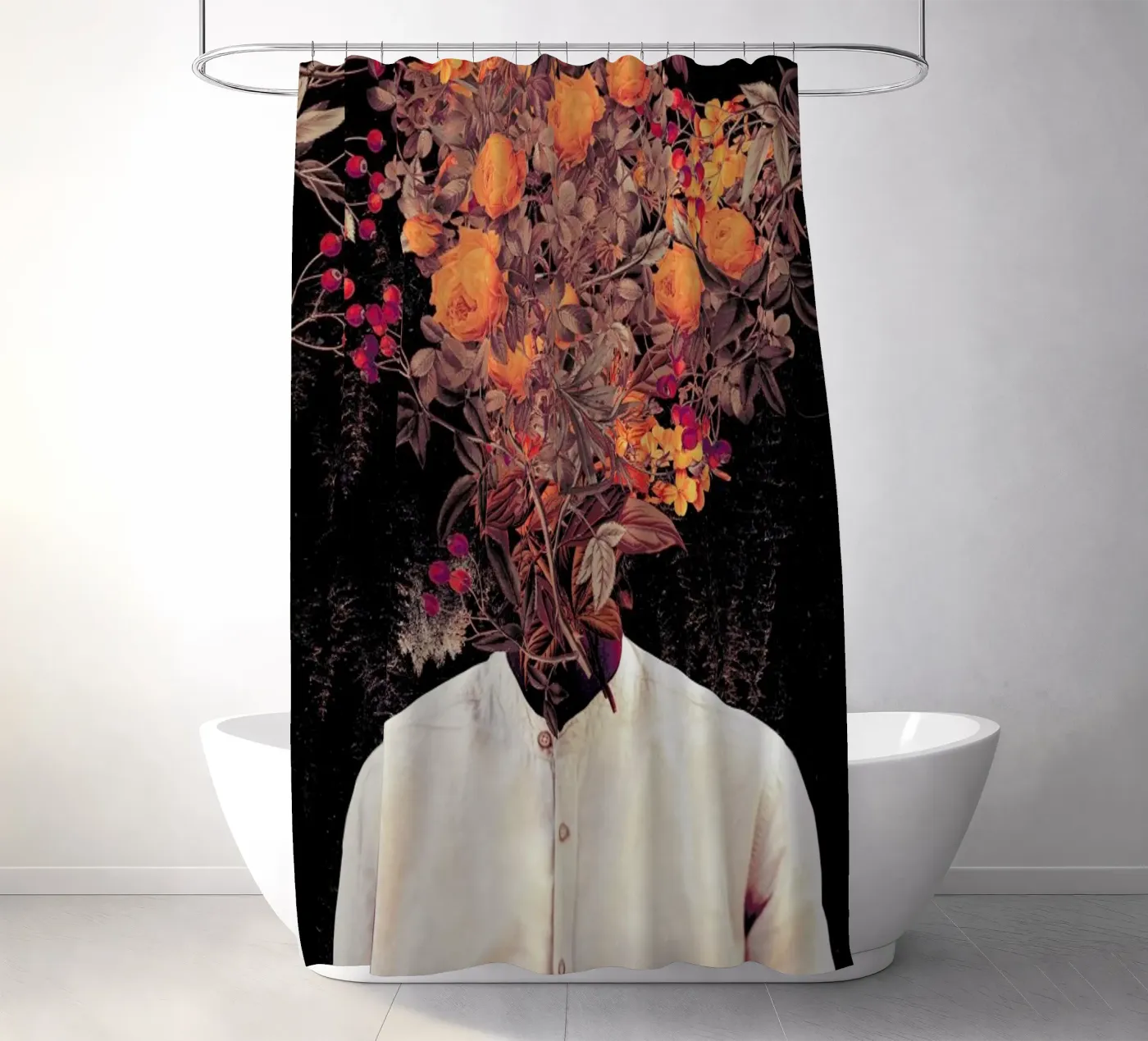 Bloom Duschvorhang von Frank Moth