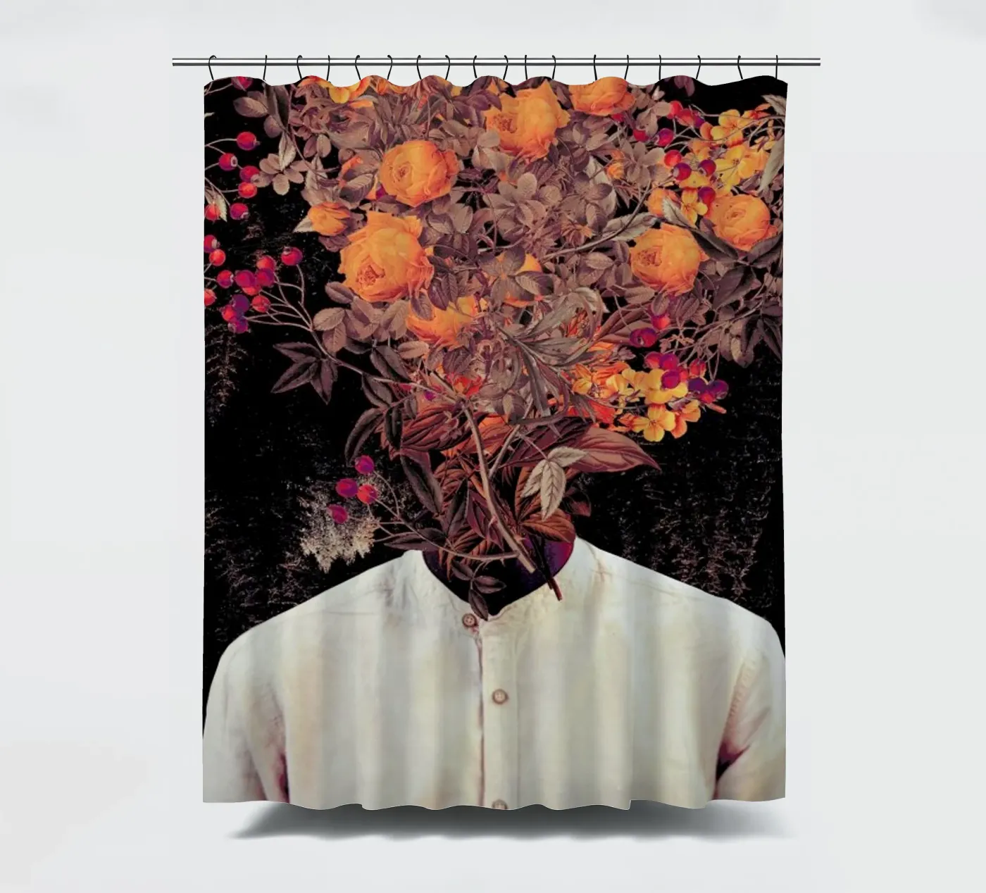 Bloom Duschvorhang von Frank Moth
