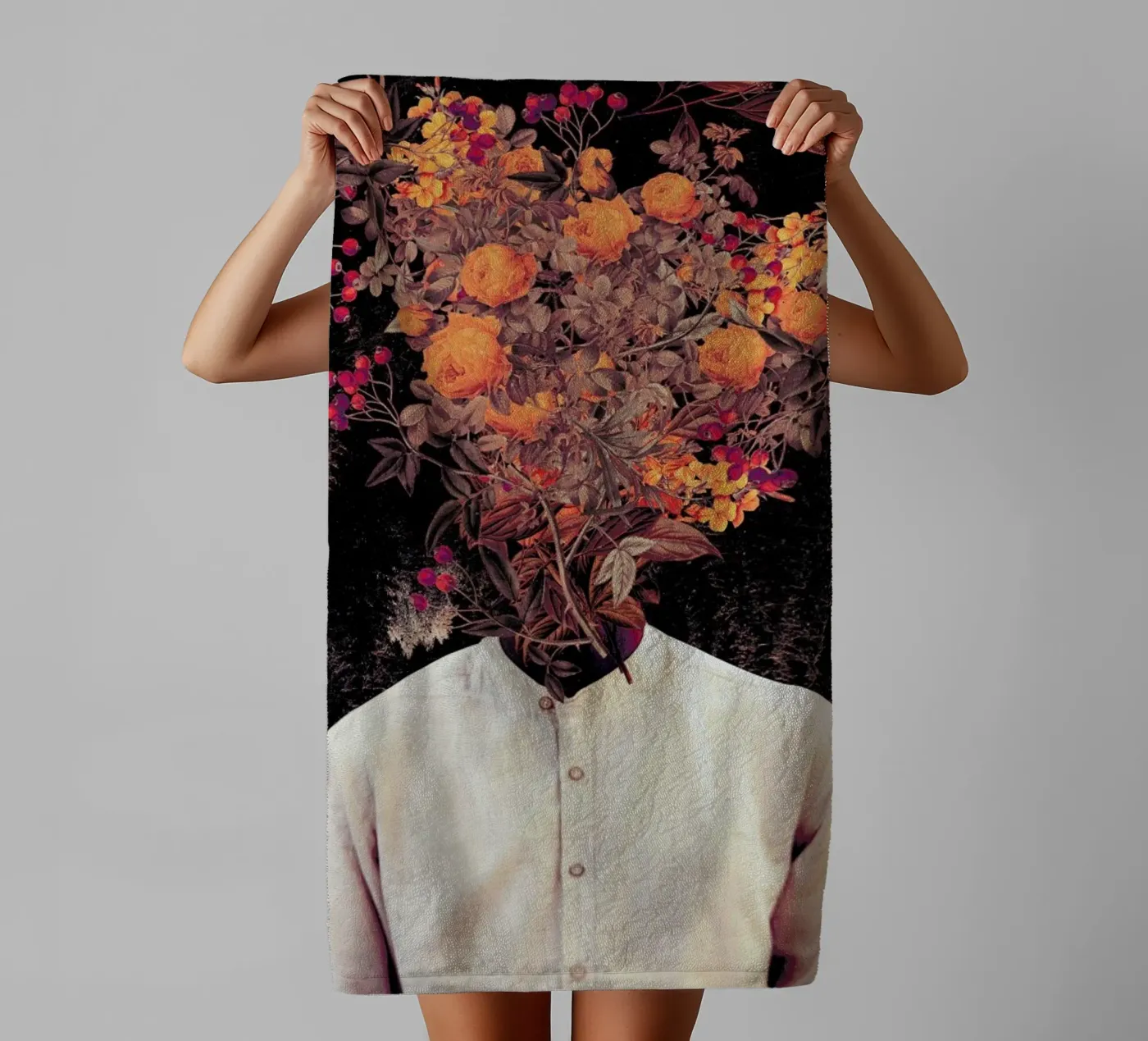 Bloom Handtuch von Frank Moth
