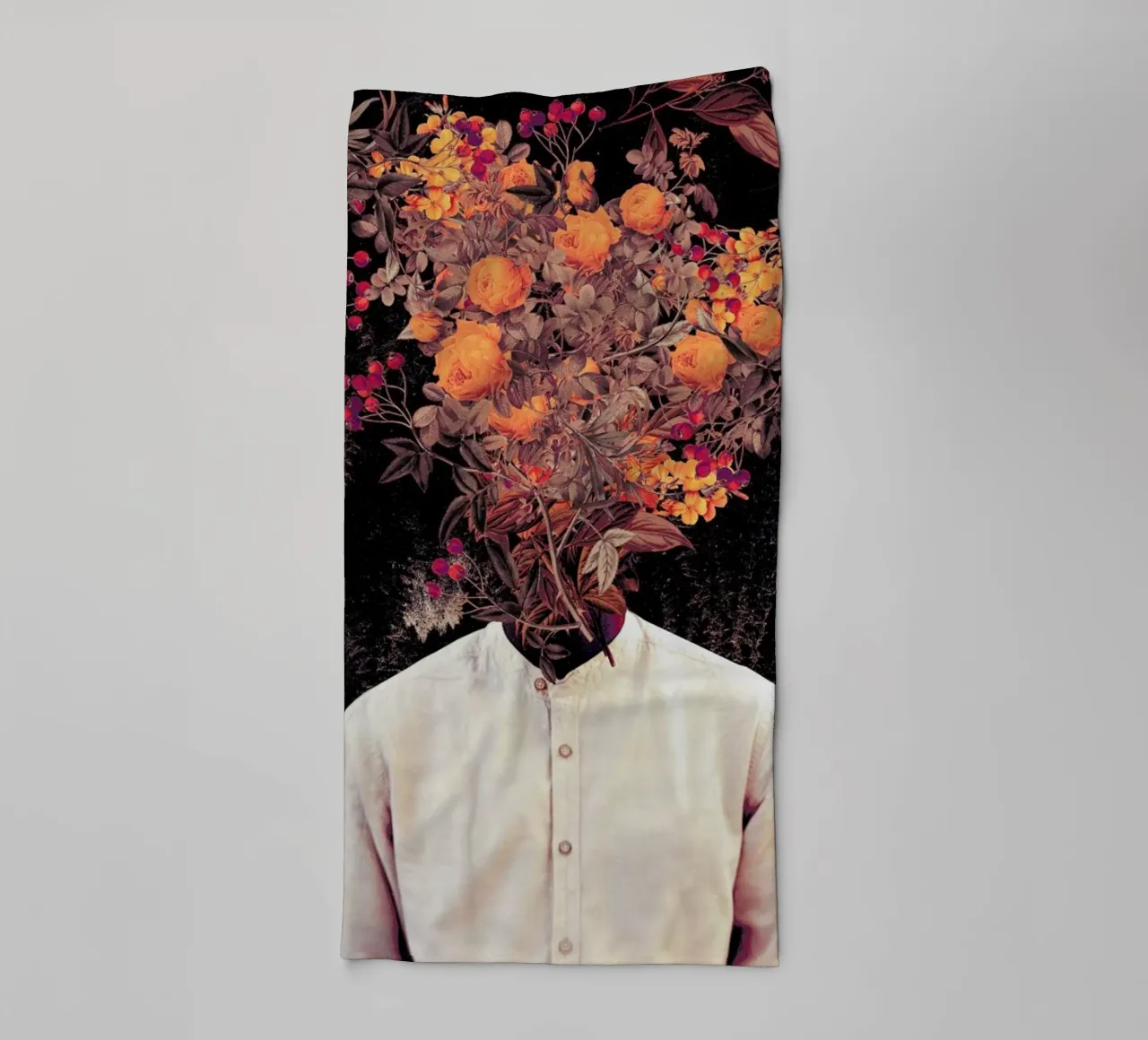 Bloom asciugamano da bagno da Frank Moth