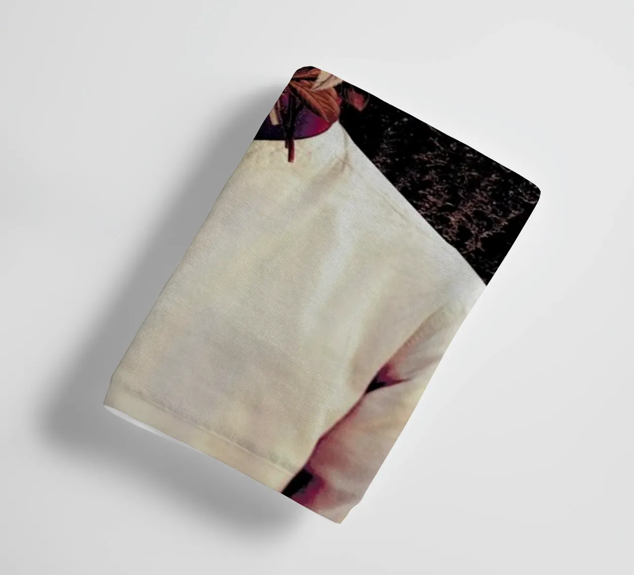 Bloom badhanddoek van Frank Moth