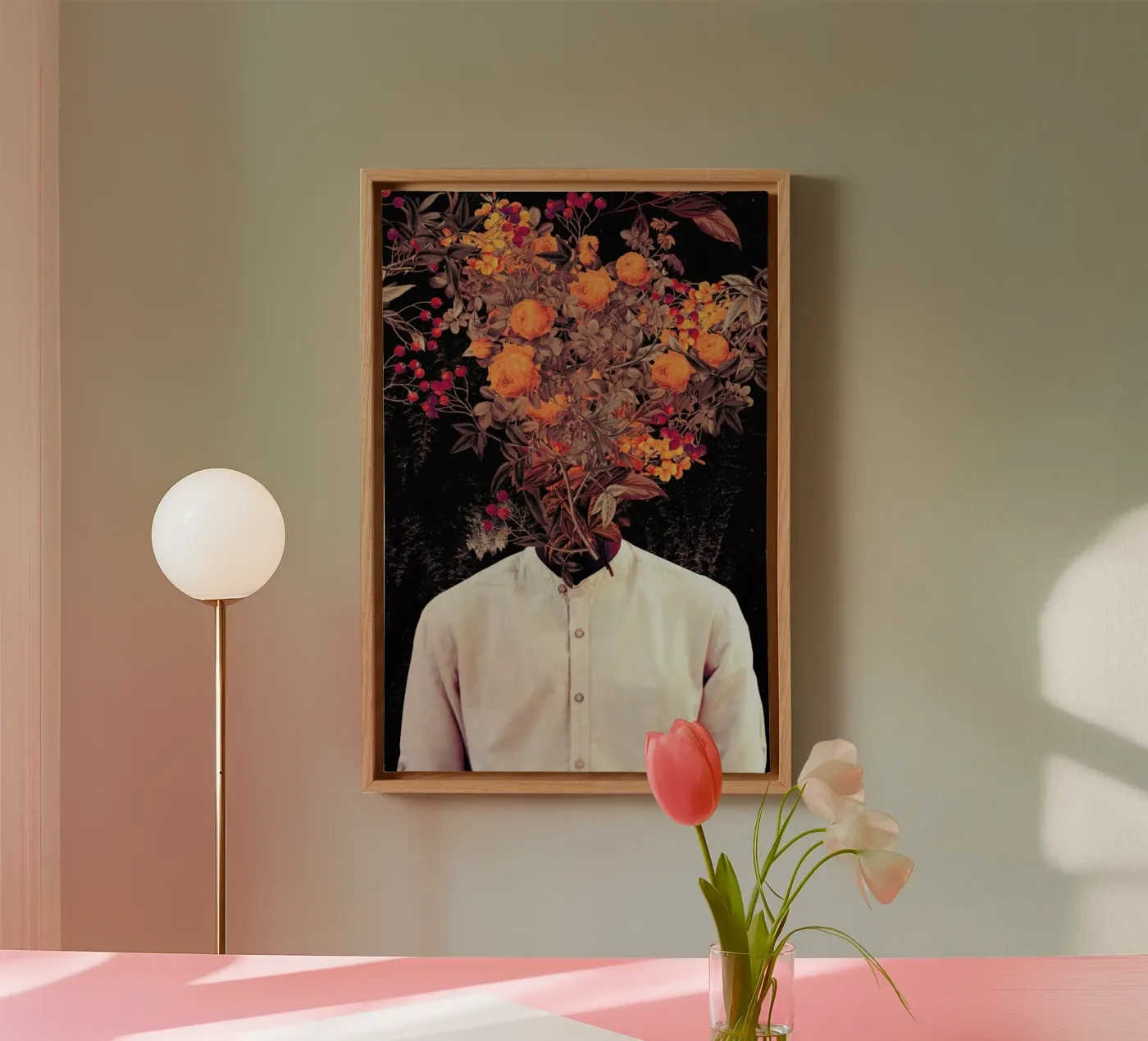 Bloom canvas by Frank Moth