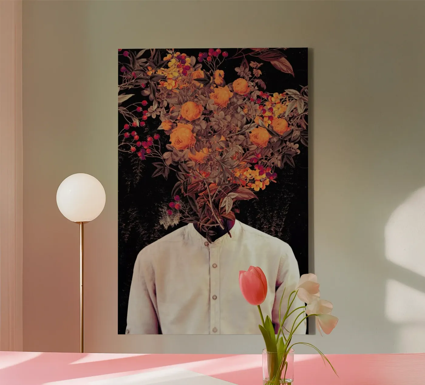 Bloom canvas by Frank Moth