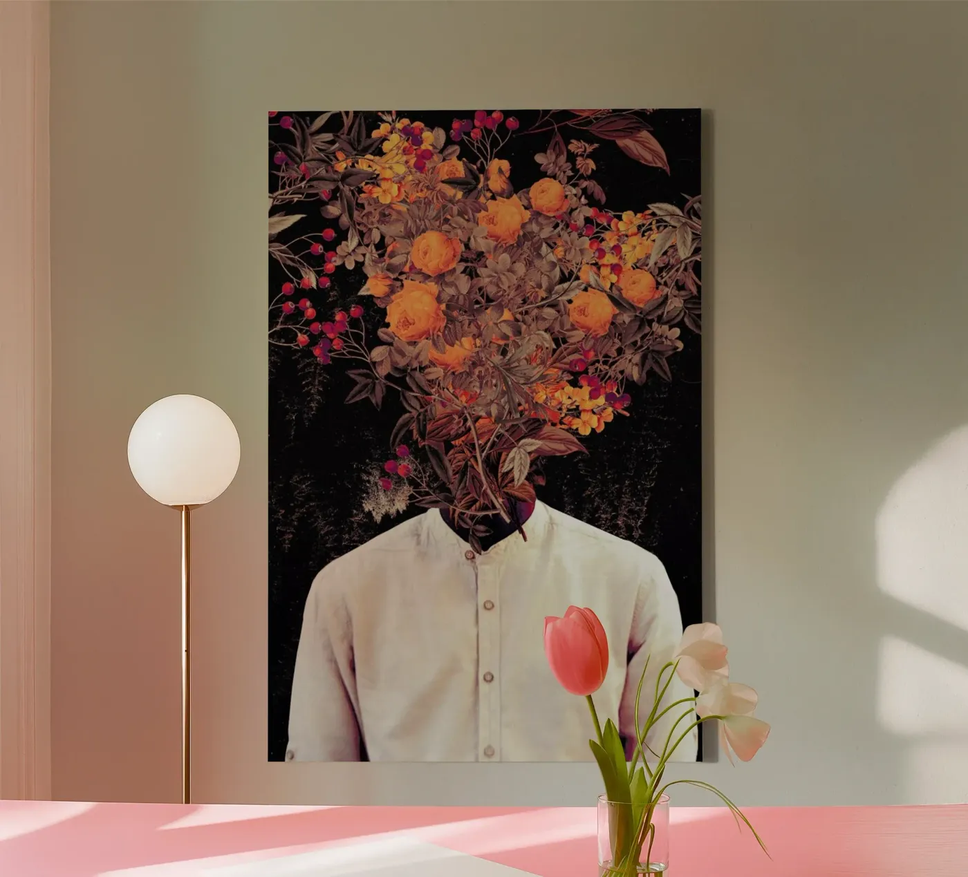 Bloom canvas by Frank Moth