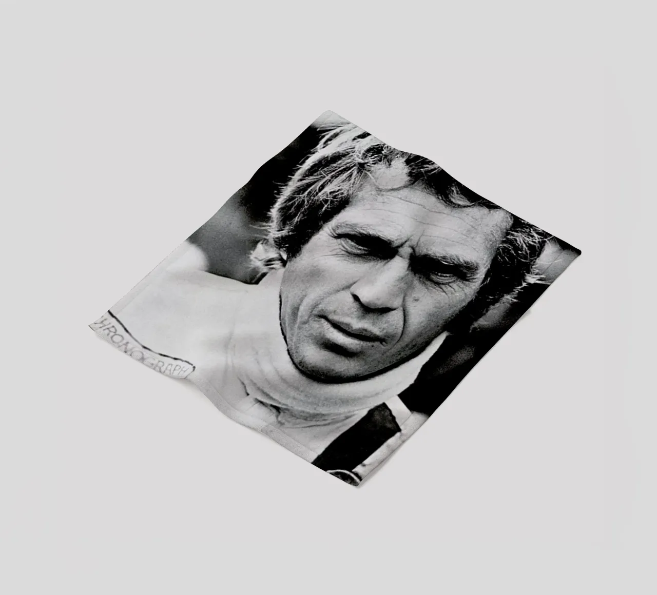 Steve McQueen in Le Mans 2, 1971 coperta in pile da Gallery Print and Art Limited