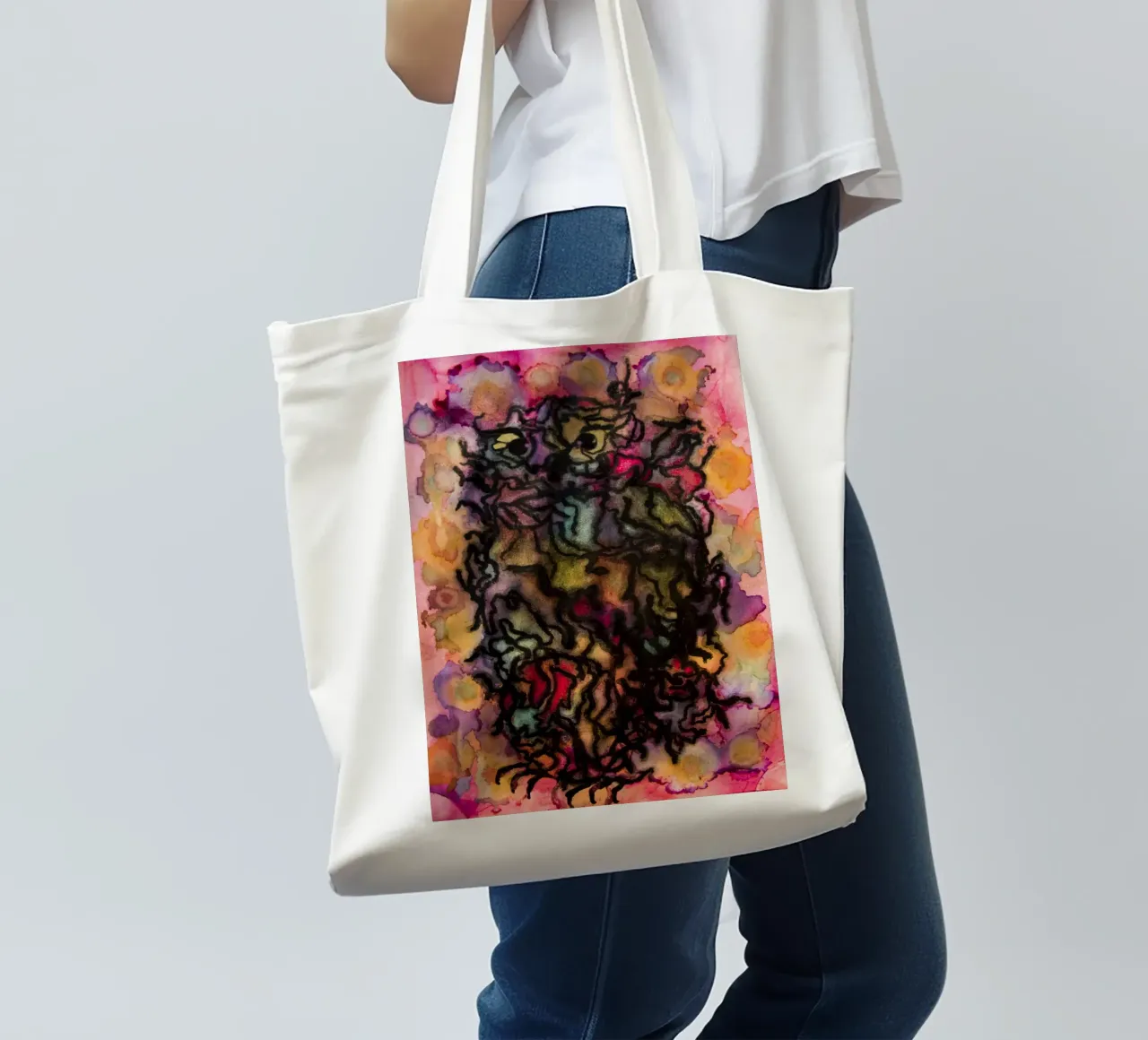 Gufo borsa in juta da Teresa André