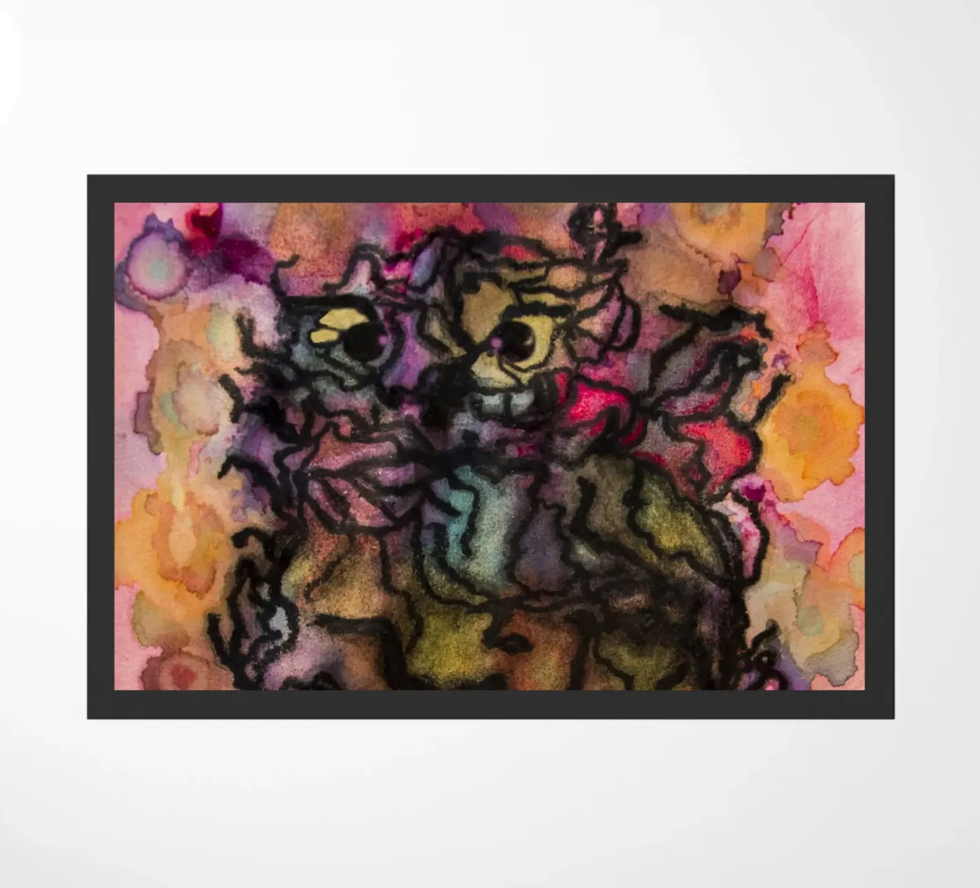 Owl deurmat van Teresa André