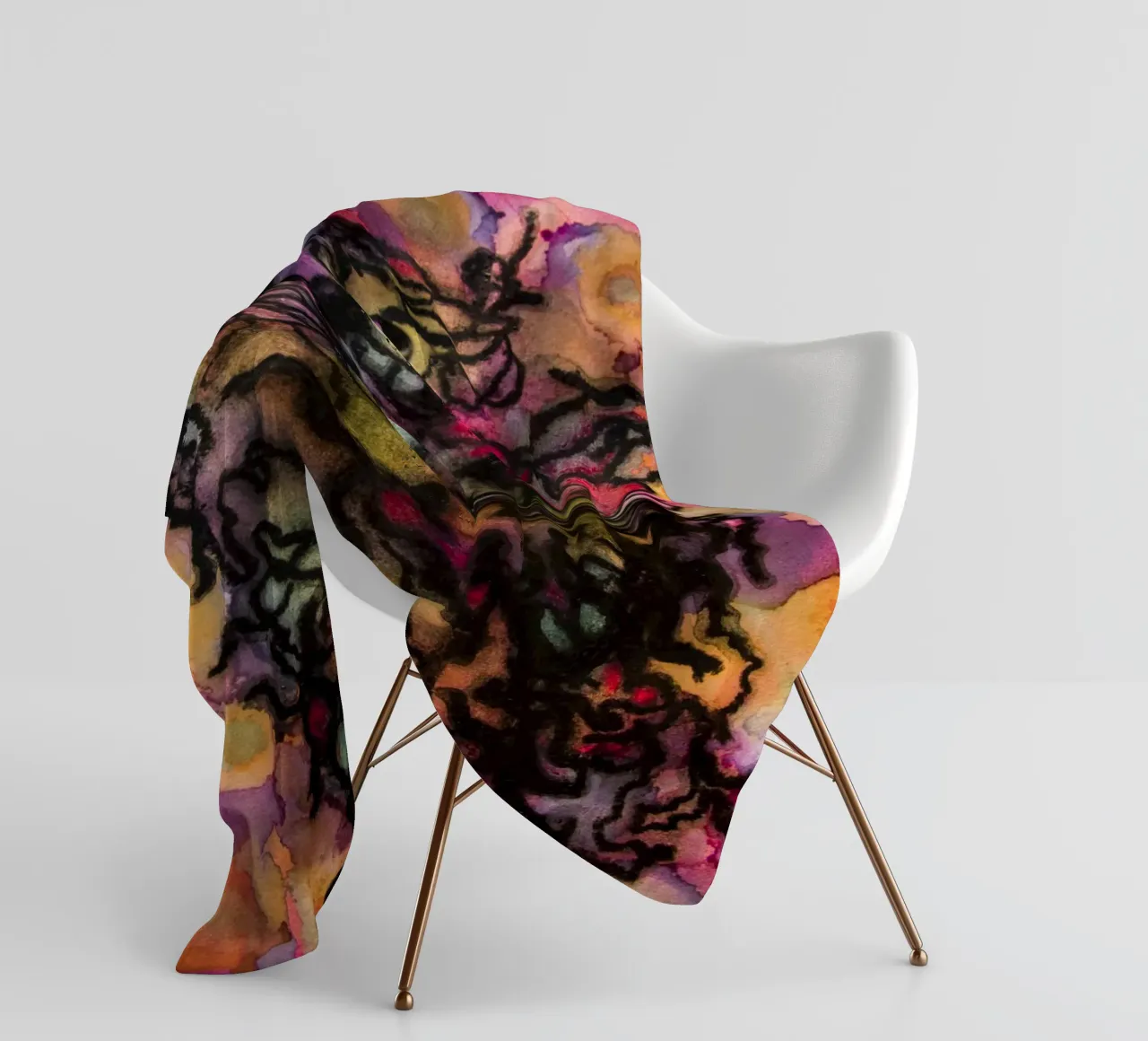 Eule Fleecedecke von Teresa André