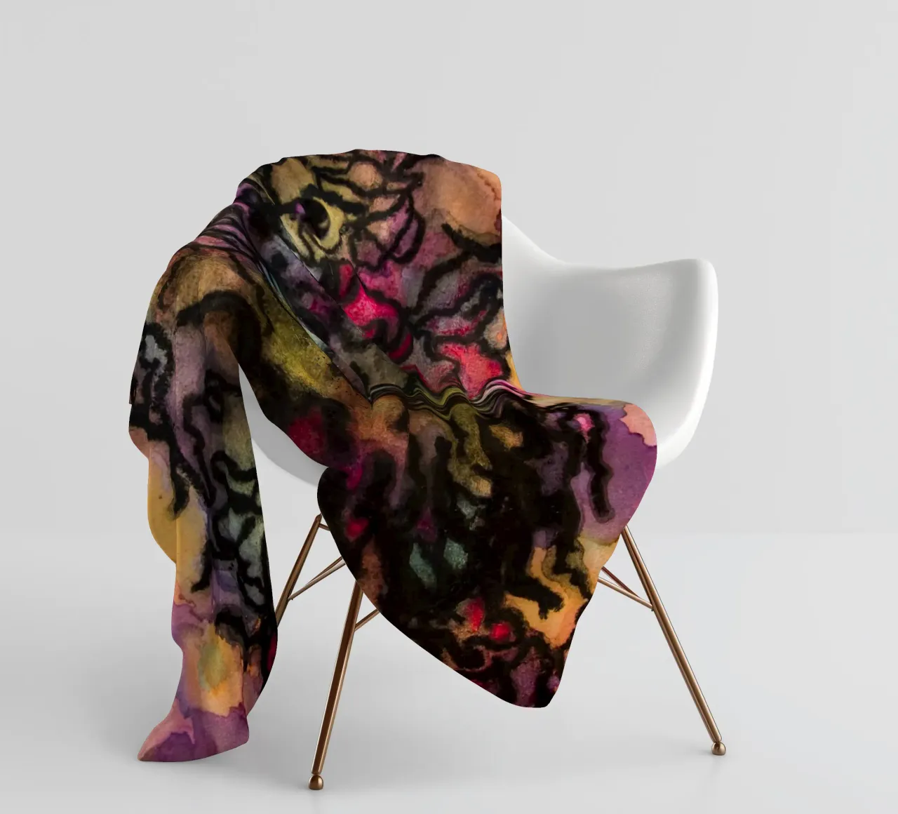 Eule Fleecedecke von Teresa André