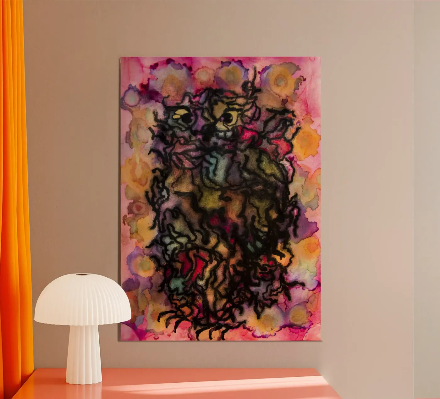 Eule Poster von Teresa André