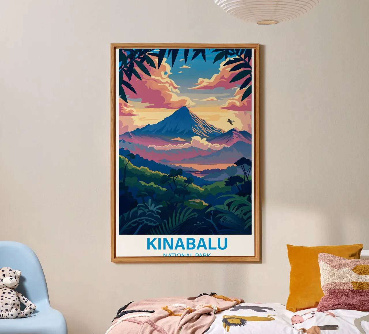 Parco nazionale di Kinabalu pannello forex da Wanderlust Vibes