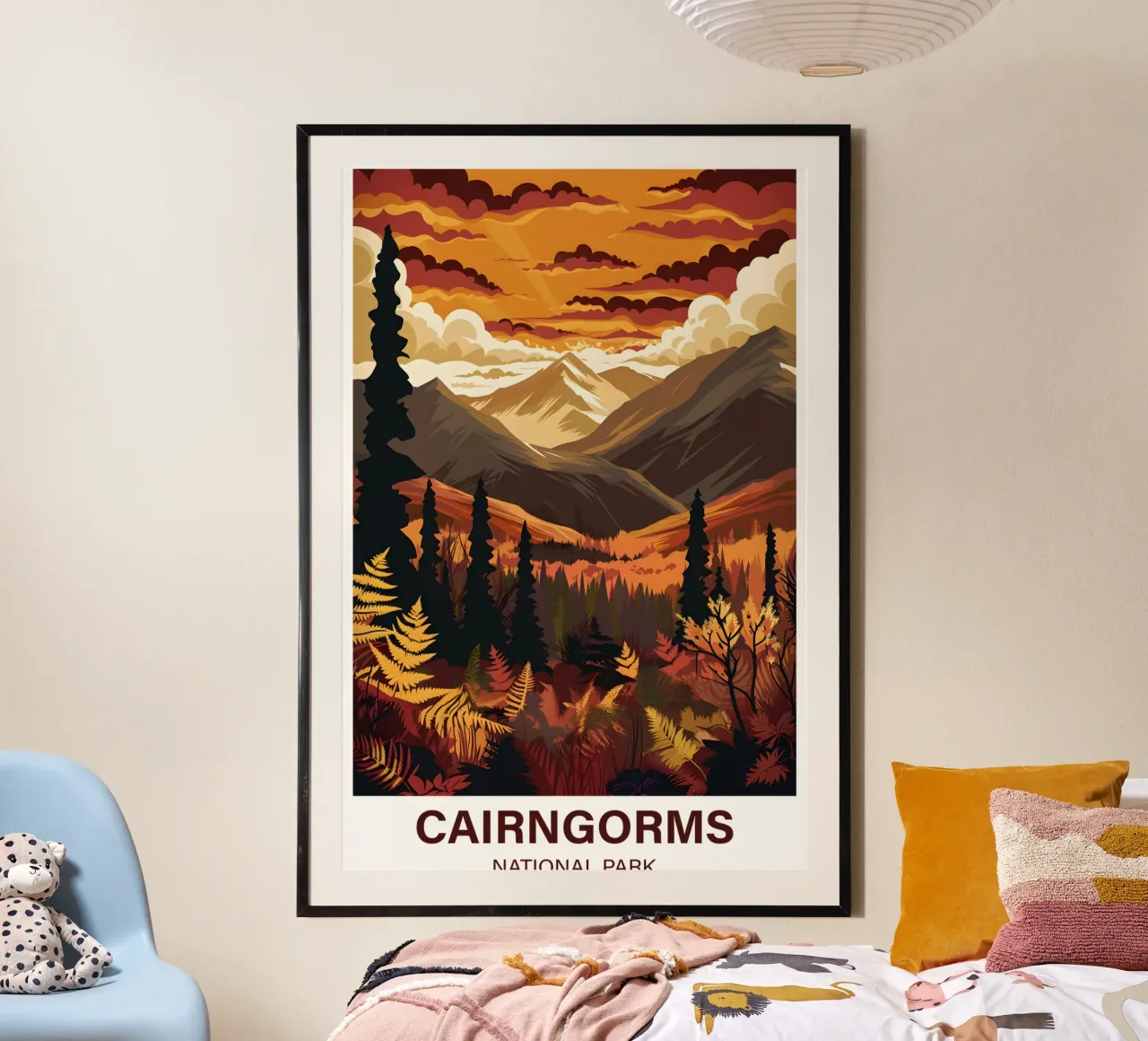 Parco nazionale dei Cairngorms carta hahnemühle da Wanderlust Vibes